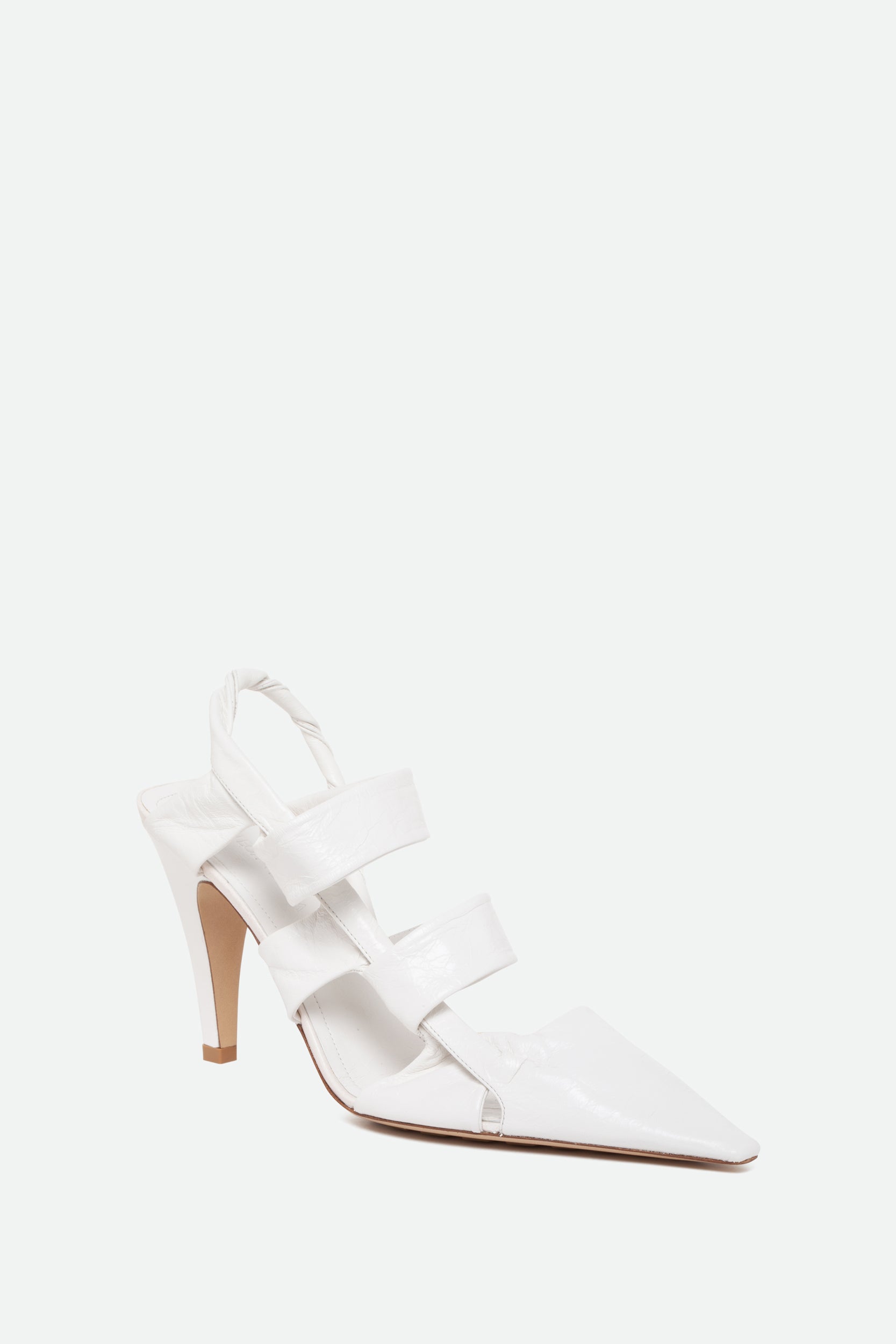 Bottega Veneta White Pumps