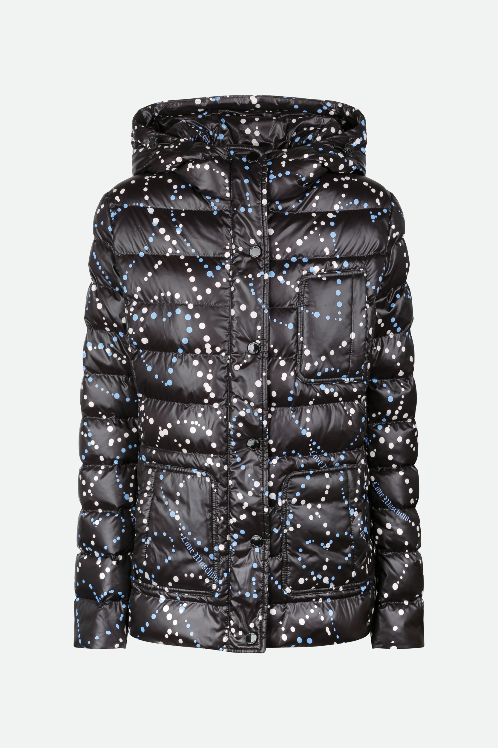 Love Moschino Piumino Nero Fantasia