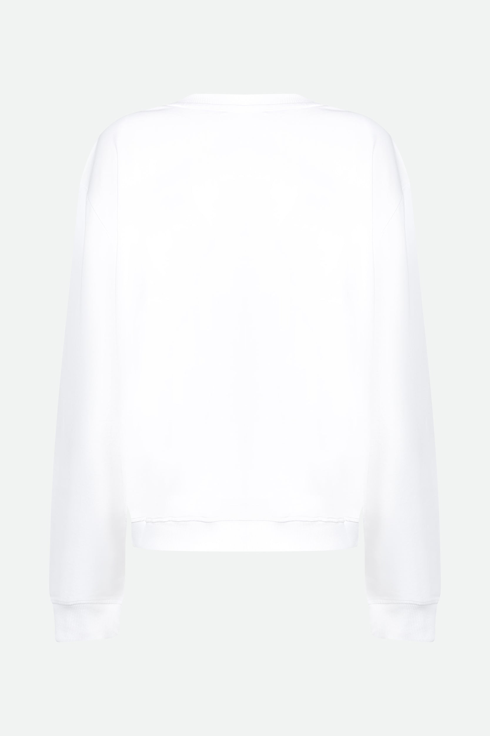 Love Moschino White Sweatshirt