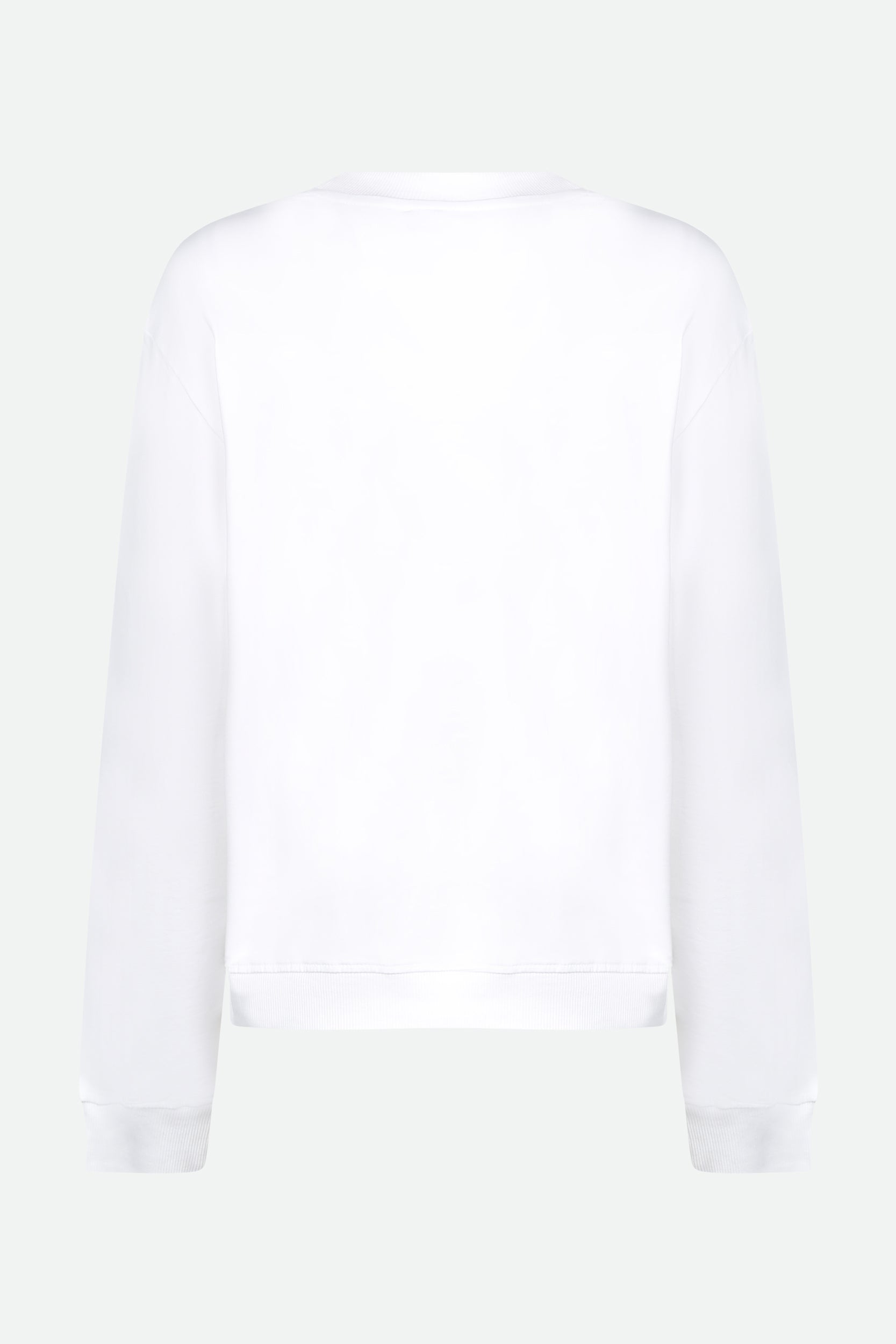 Love Moschino White Sweatshirt
