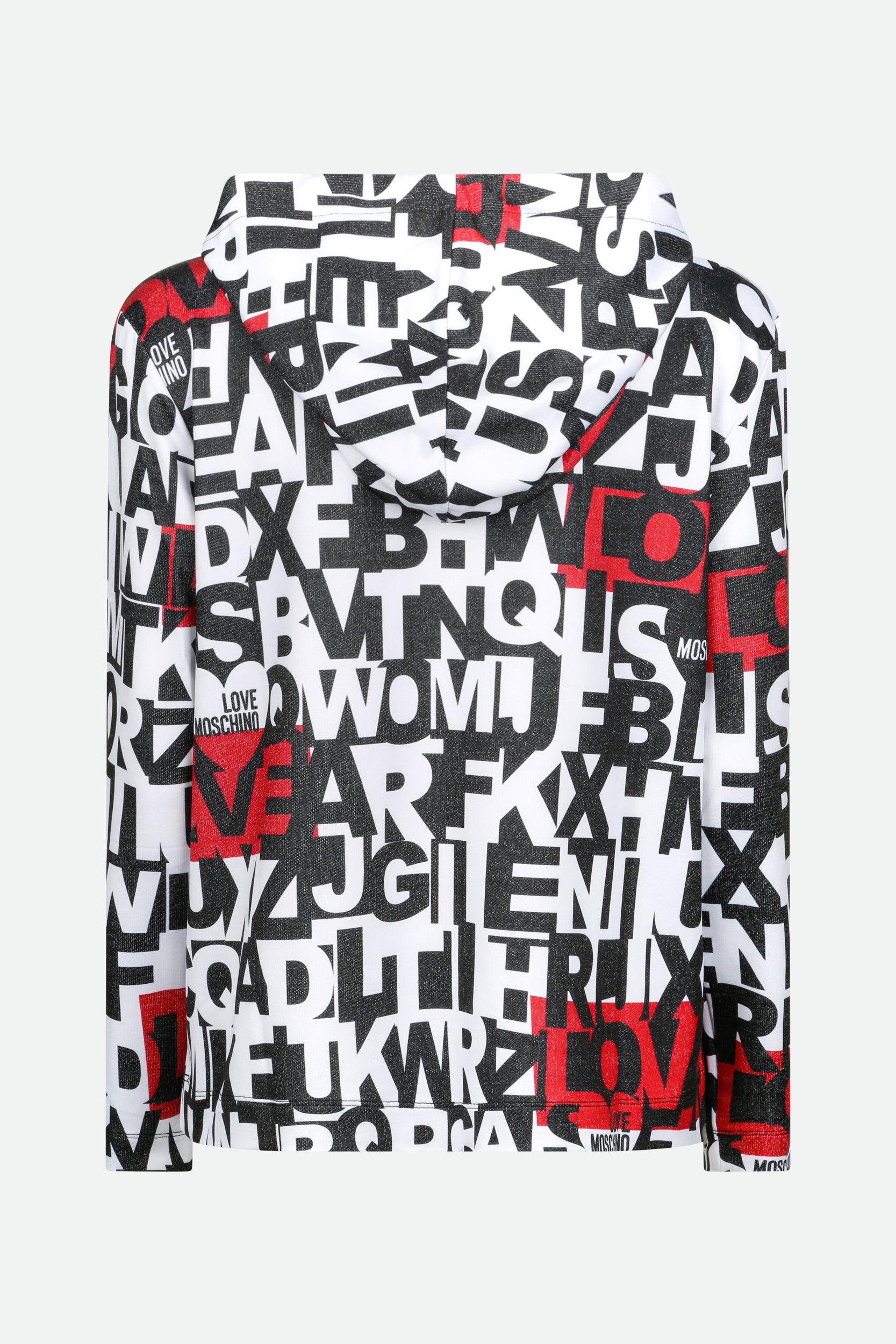 Love Moschino Multicolored Hooded Sweatshirt