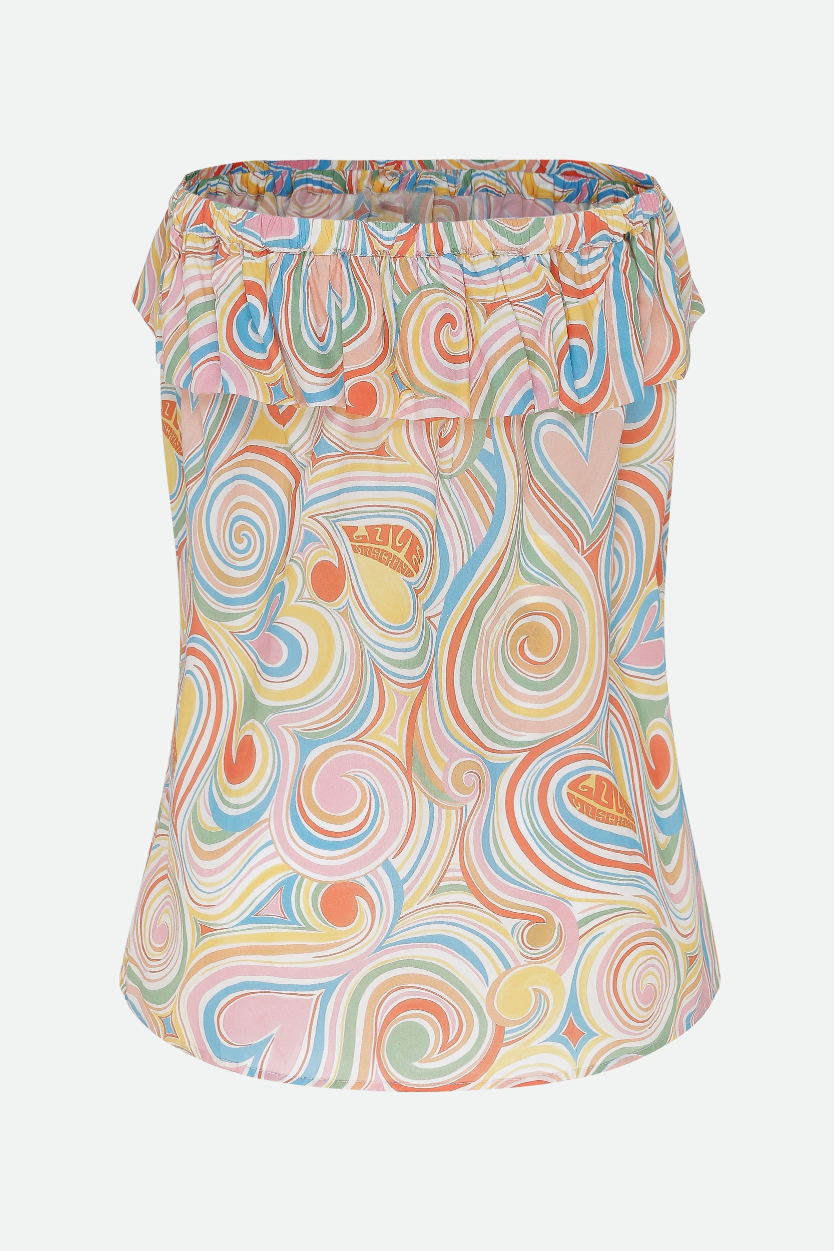 Love Moschino Multicolored Patterned Top