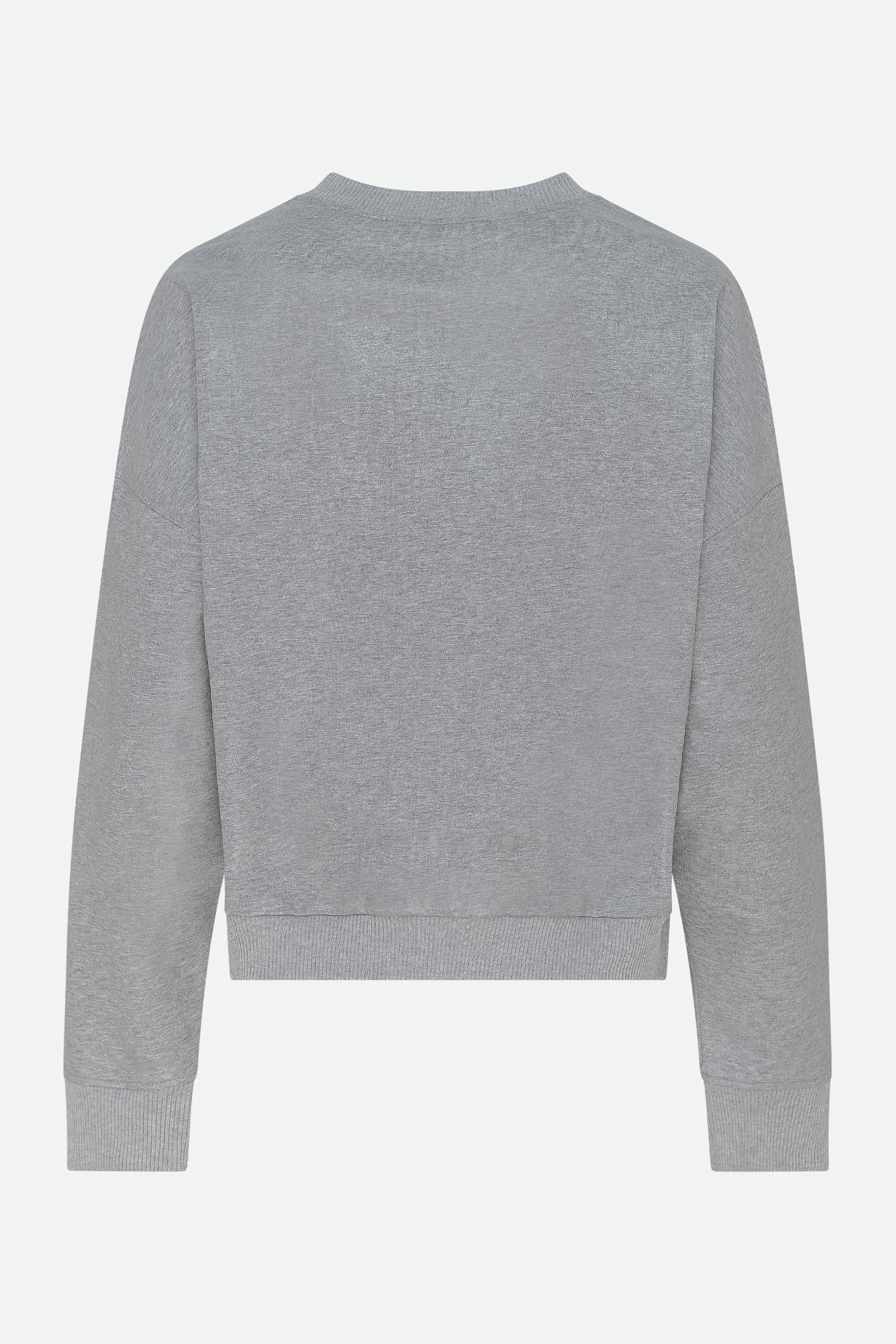 Love Moschino Gray Sweatshirt