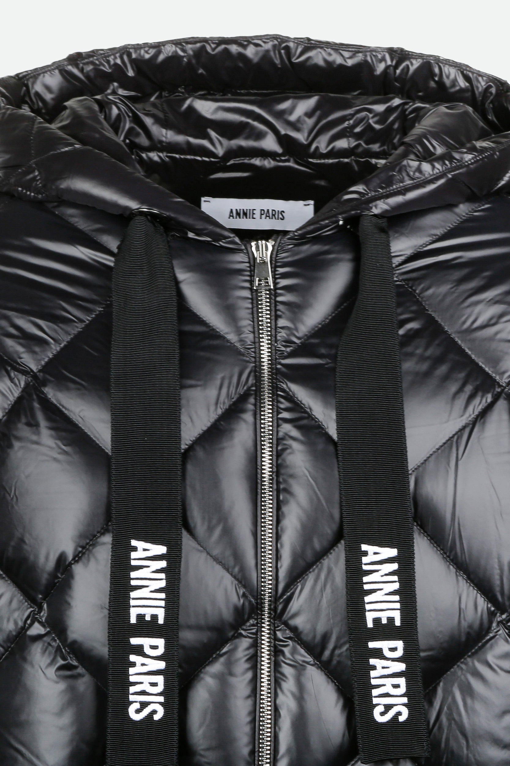 Annie Paris Black Down Jacket