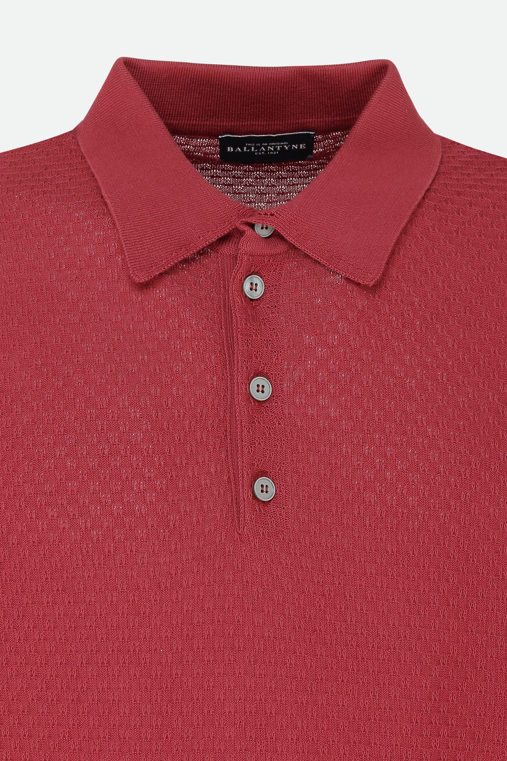 Ballantyne Red Polo