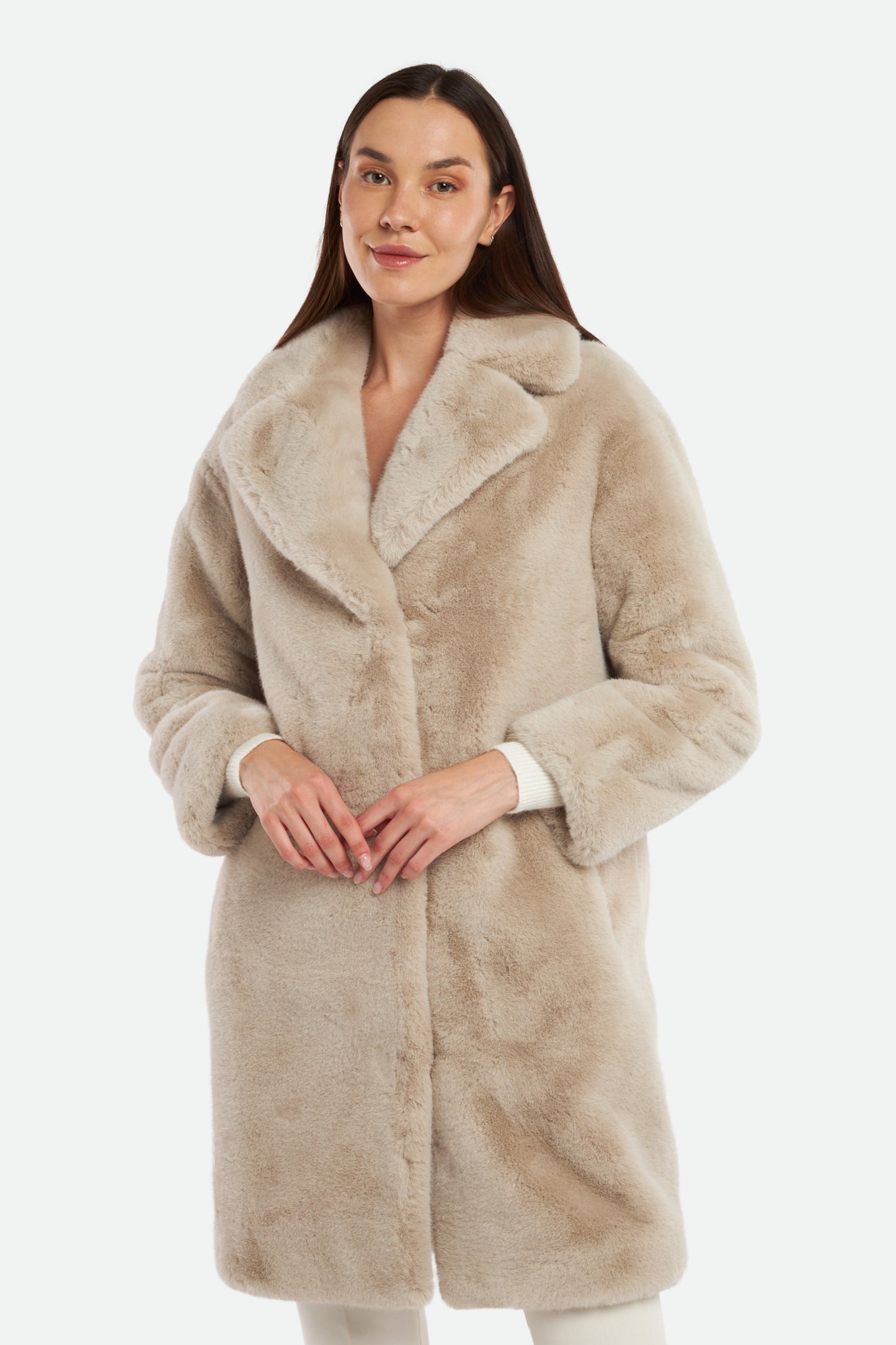 Stand Studio Camille Cocoon White Coat