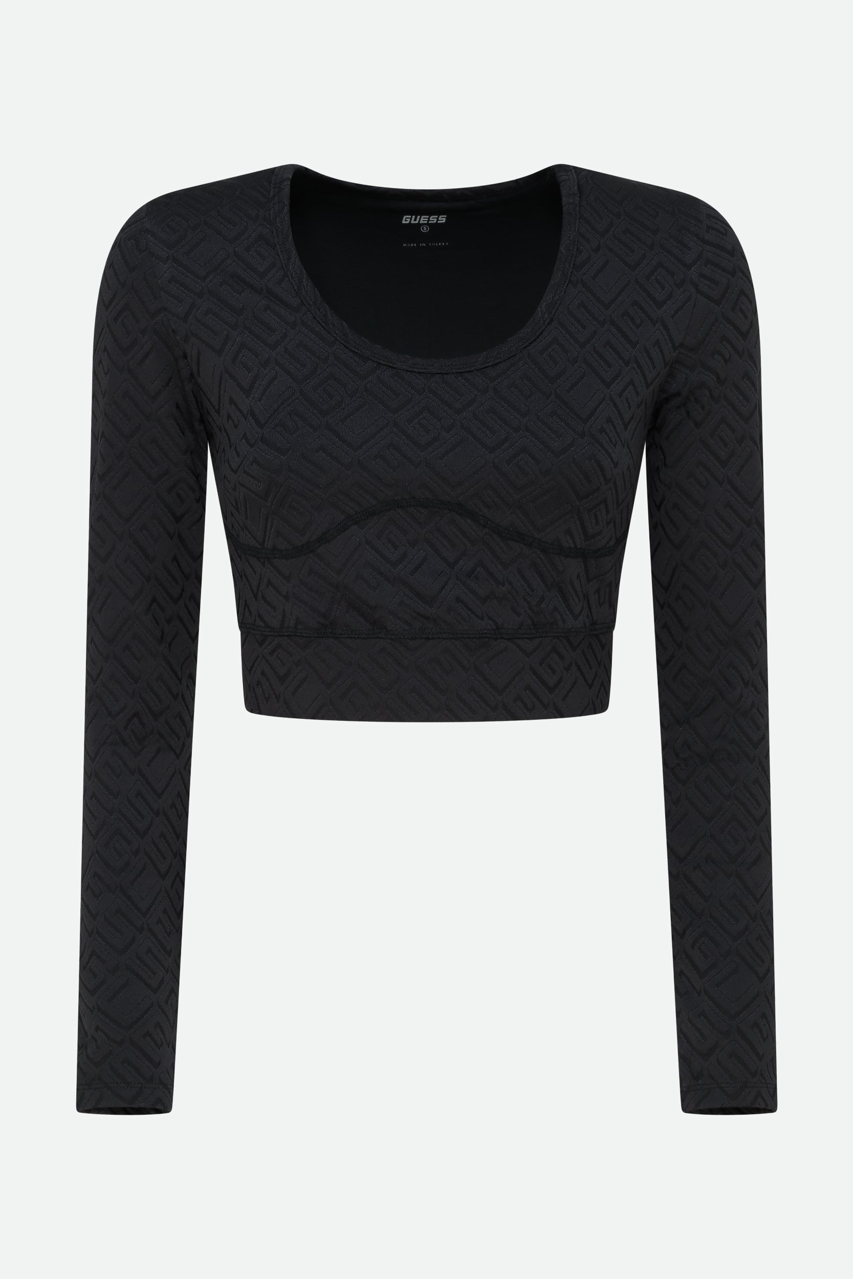 Guess Maglia Crop Nera