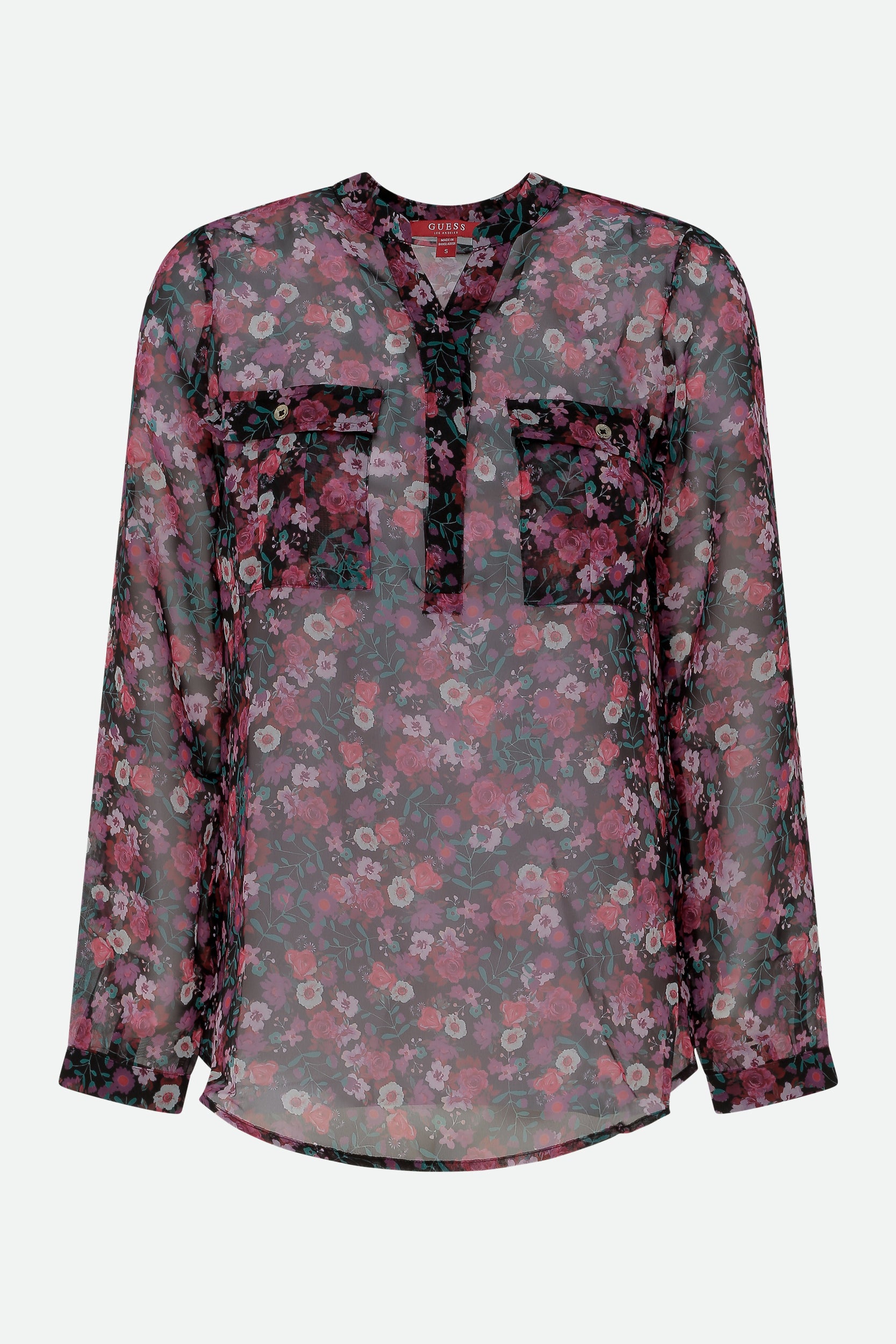 Guess Blusa Floreale Multicolore