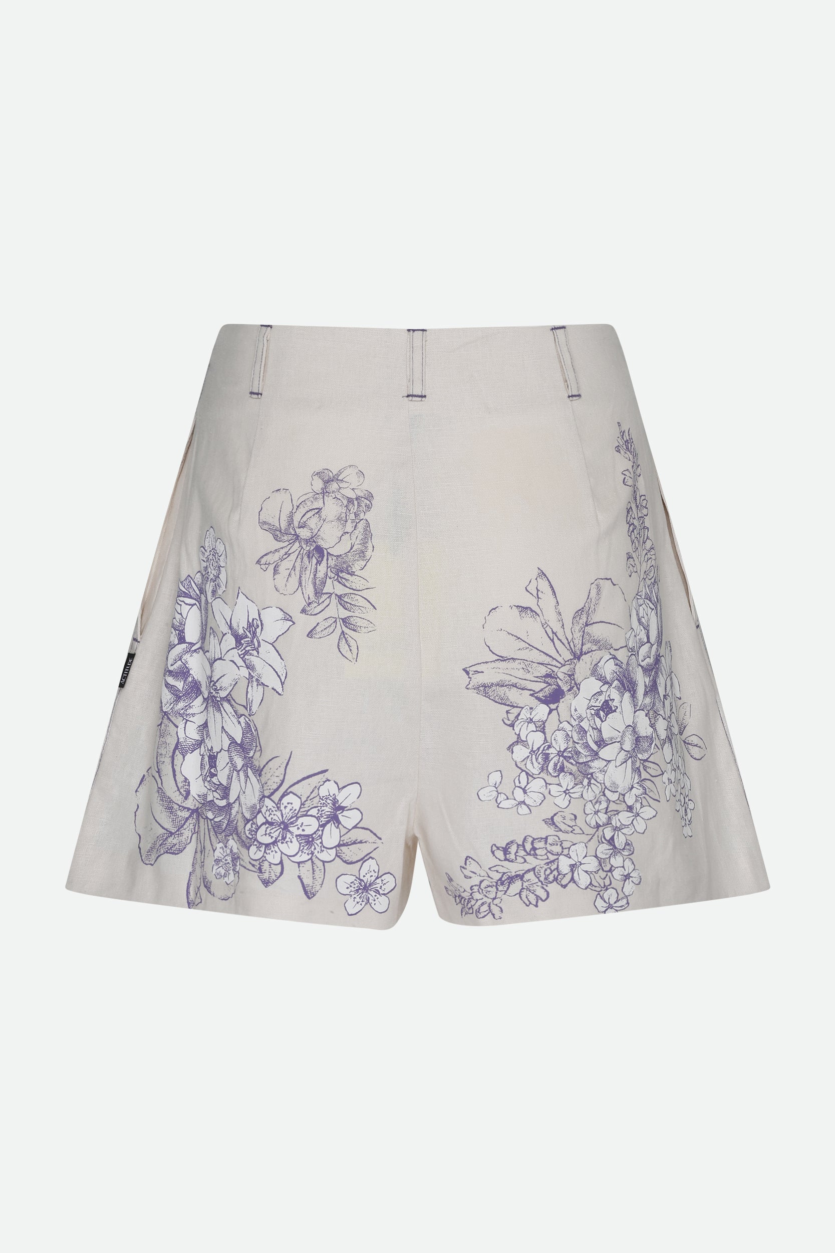 Twinset Shorts con Stampa Floreale