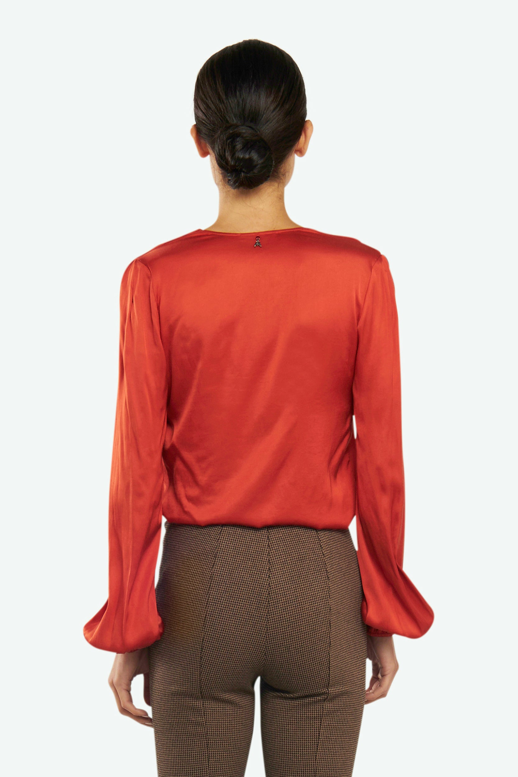 Patrizia Pepe Orange Blouse