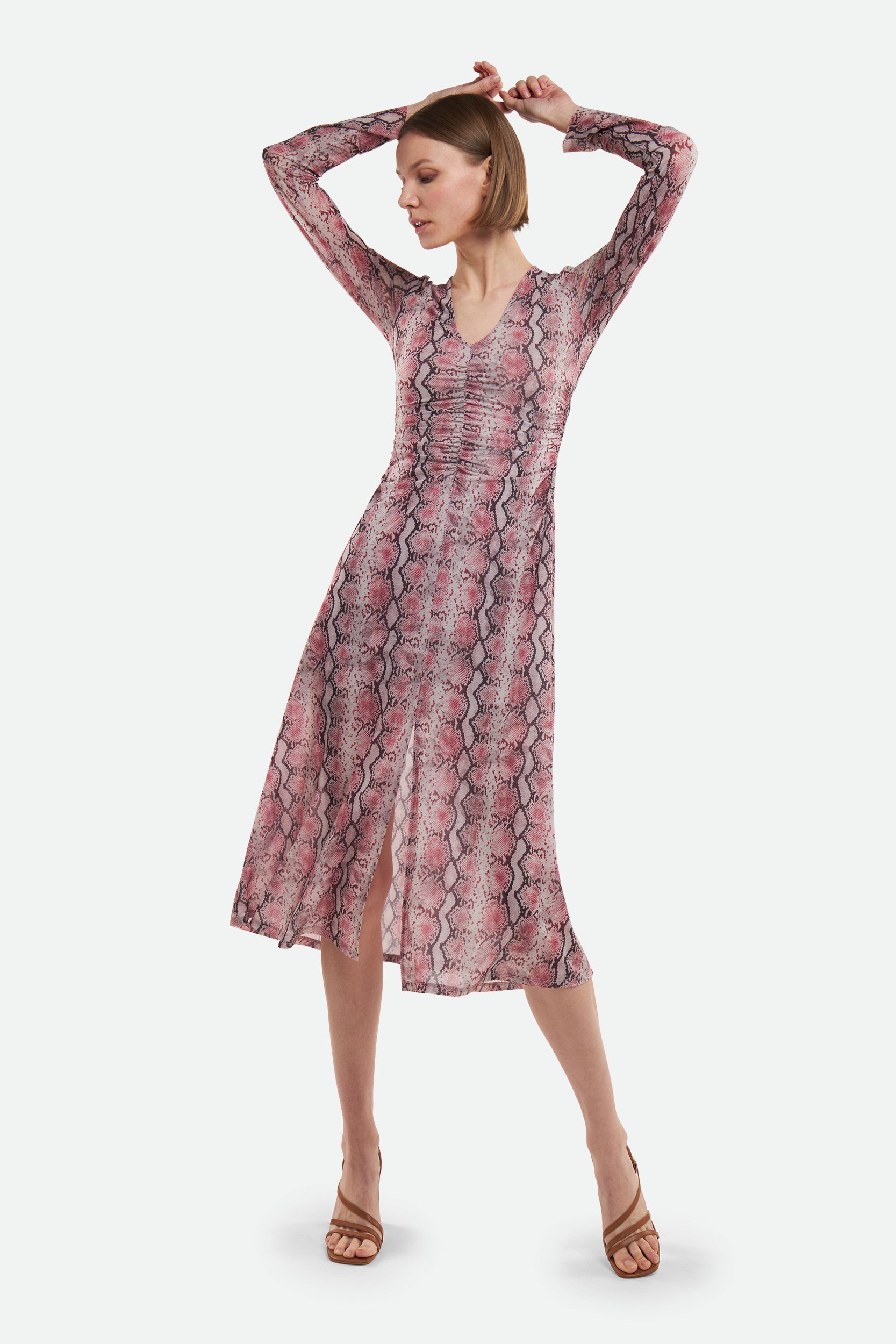 Patrizia Pepe Animalier dress