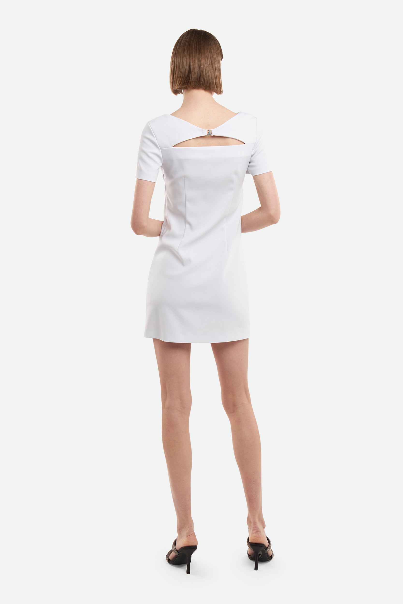 Patrizia Pepe Gray Sheath Dress