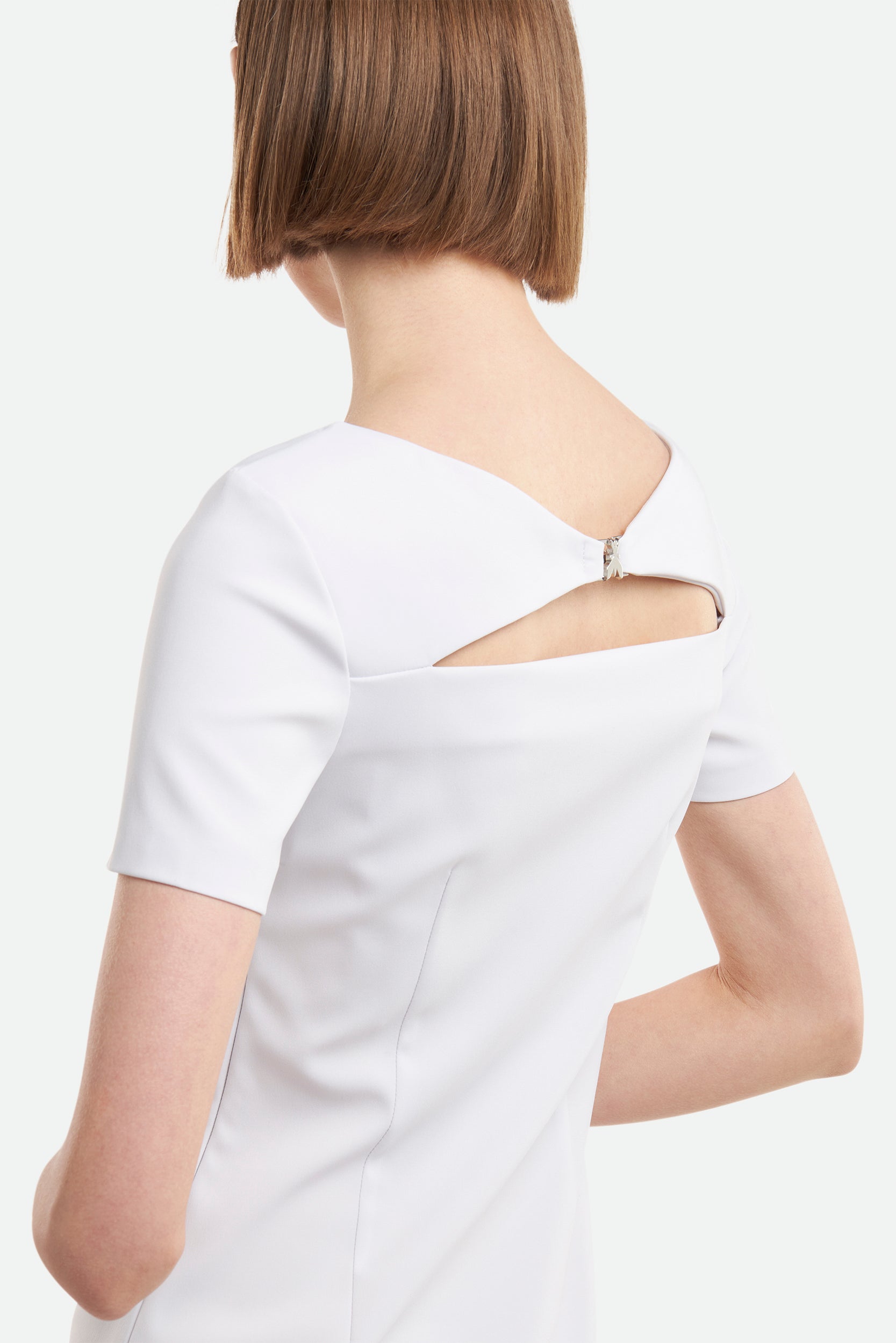 Patrizia Pepe Gray Sheath Dress