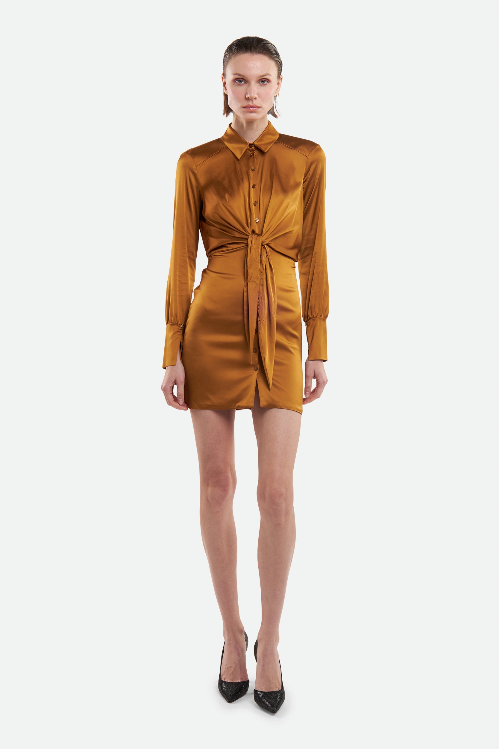 Patrizia Pepe Bronze Dress