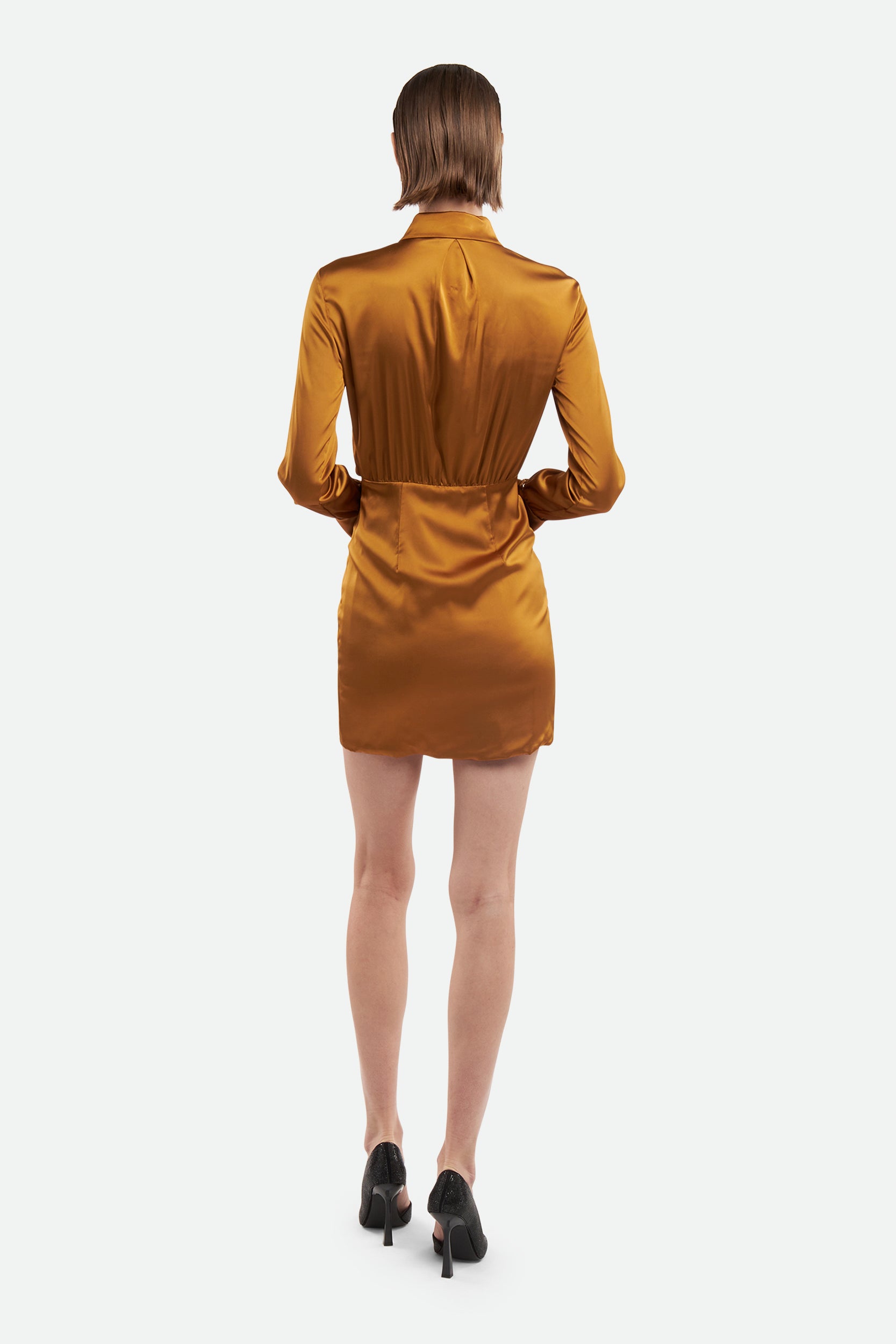Patrizia Pepe Bronze Dress