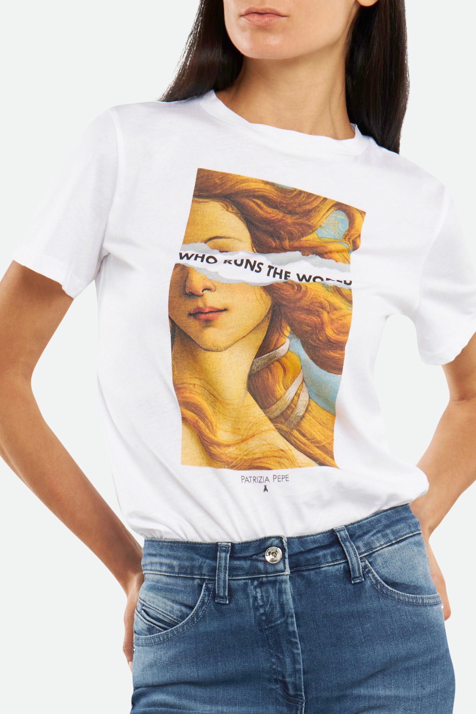 Patrizia Pepe T-Shirt Bianca