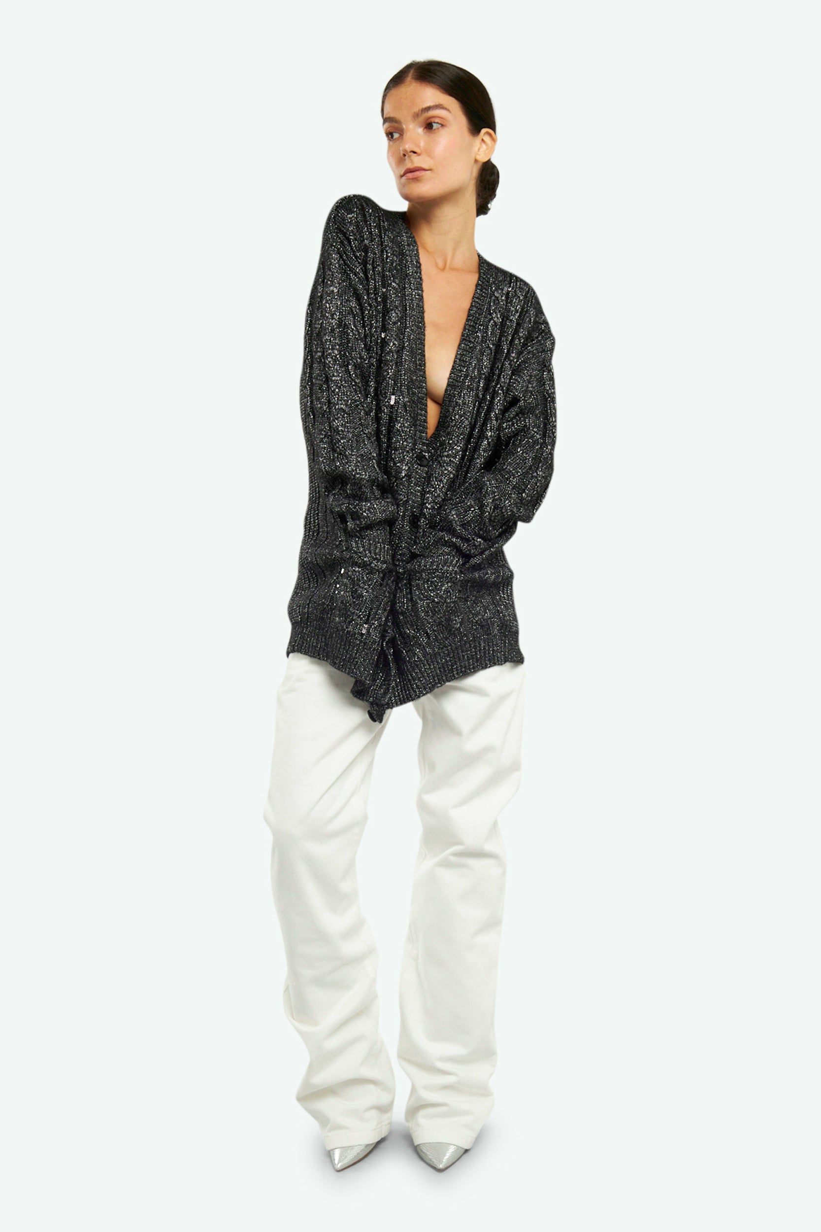 Patrizia Pepe Cardigan Grigio