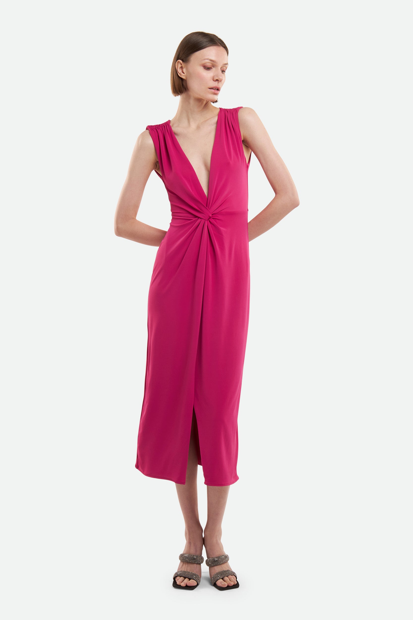 Patrizia Pepe Fuchsia Dress