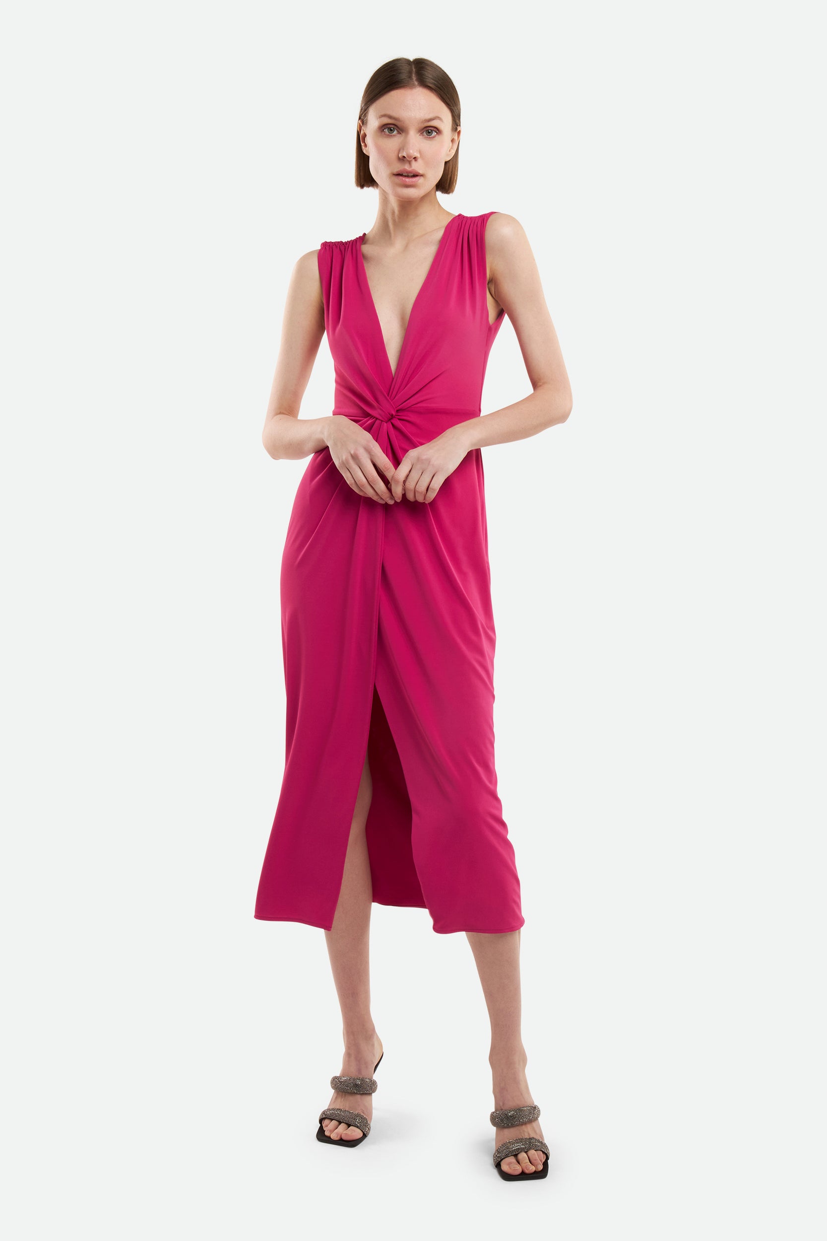 Patrizia Pepe Fuchsia Dress