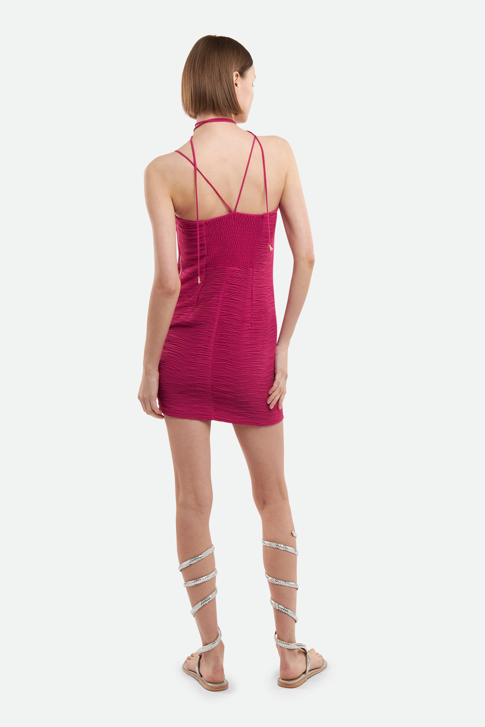 Patrizia Pepe Fuchsia Sheath Dress