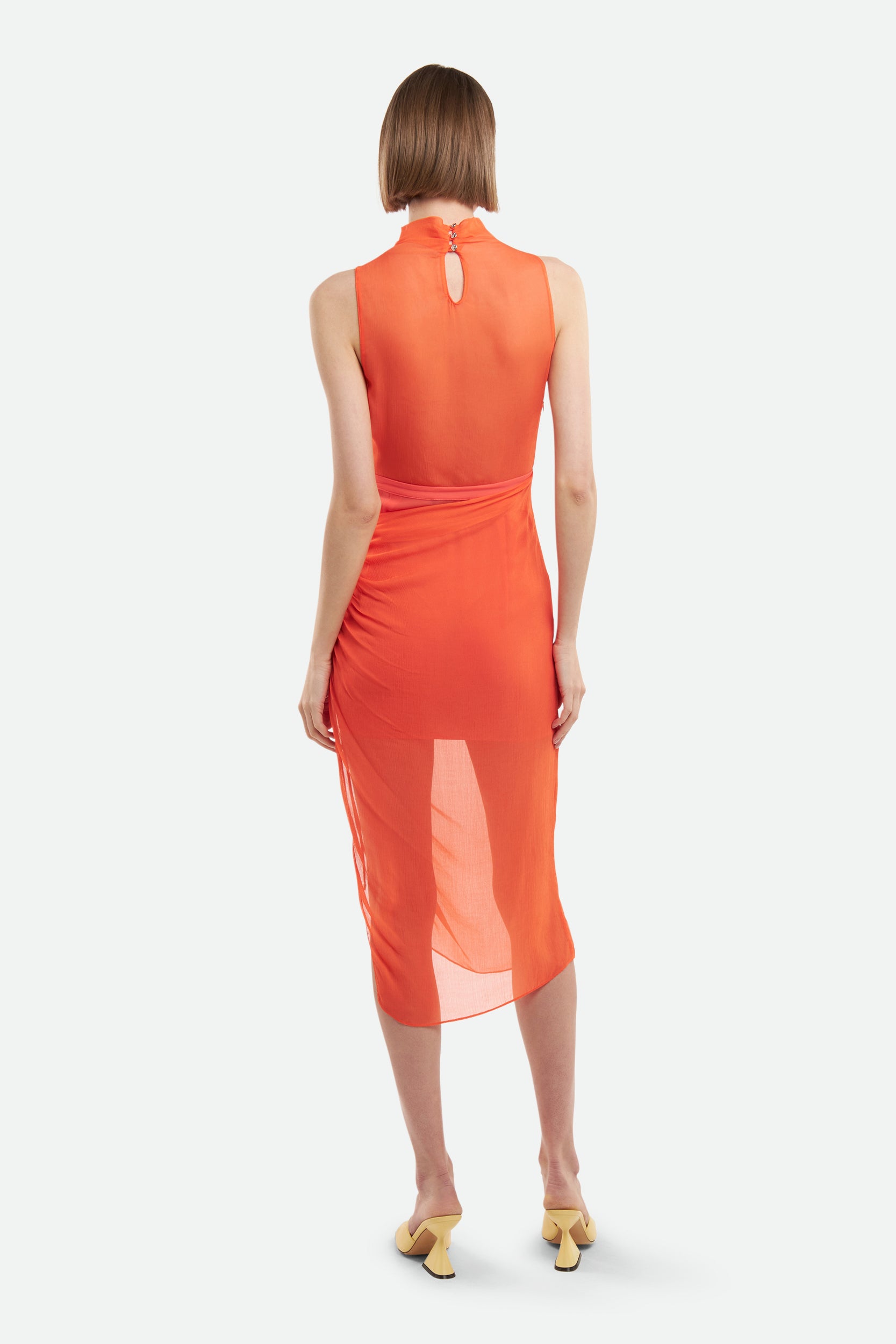 Patrizia Pepe Abito Arancione Fluo