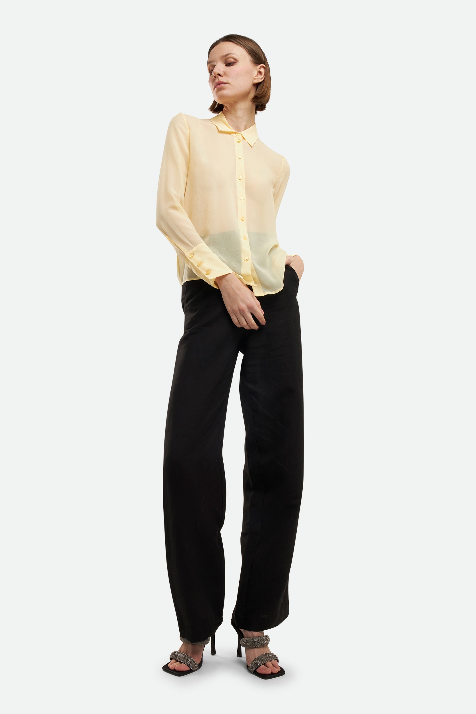 Patrizia Pepe Camicia Gialla