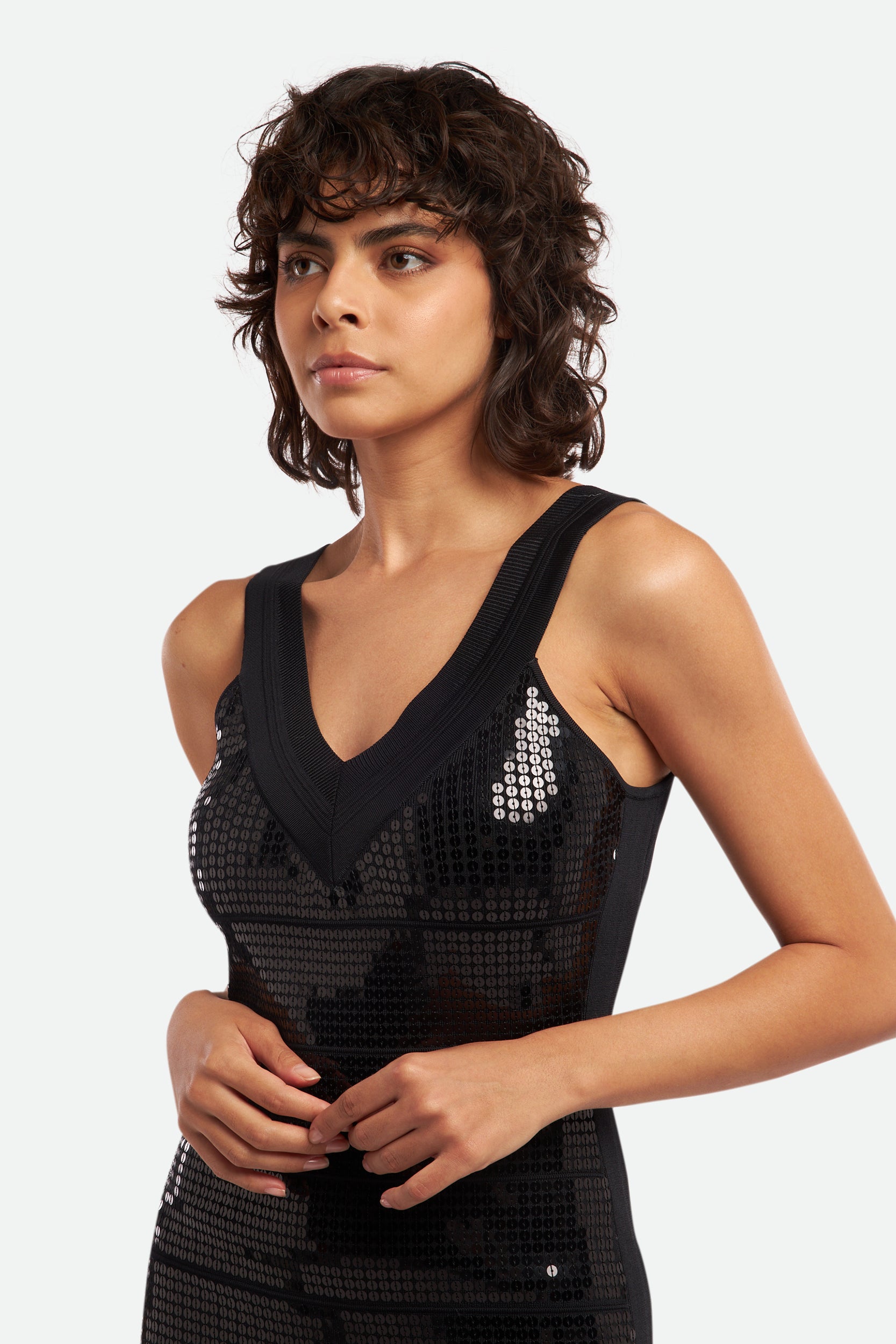 Twinset Abito Tubino Nero