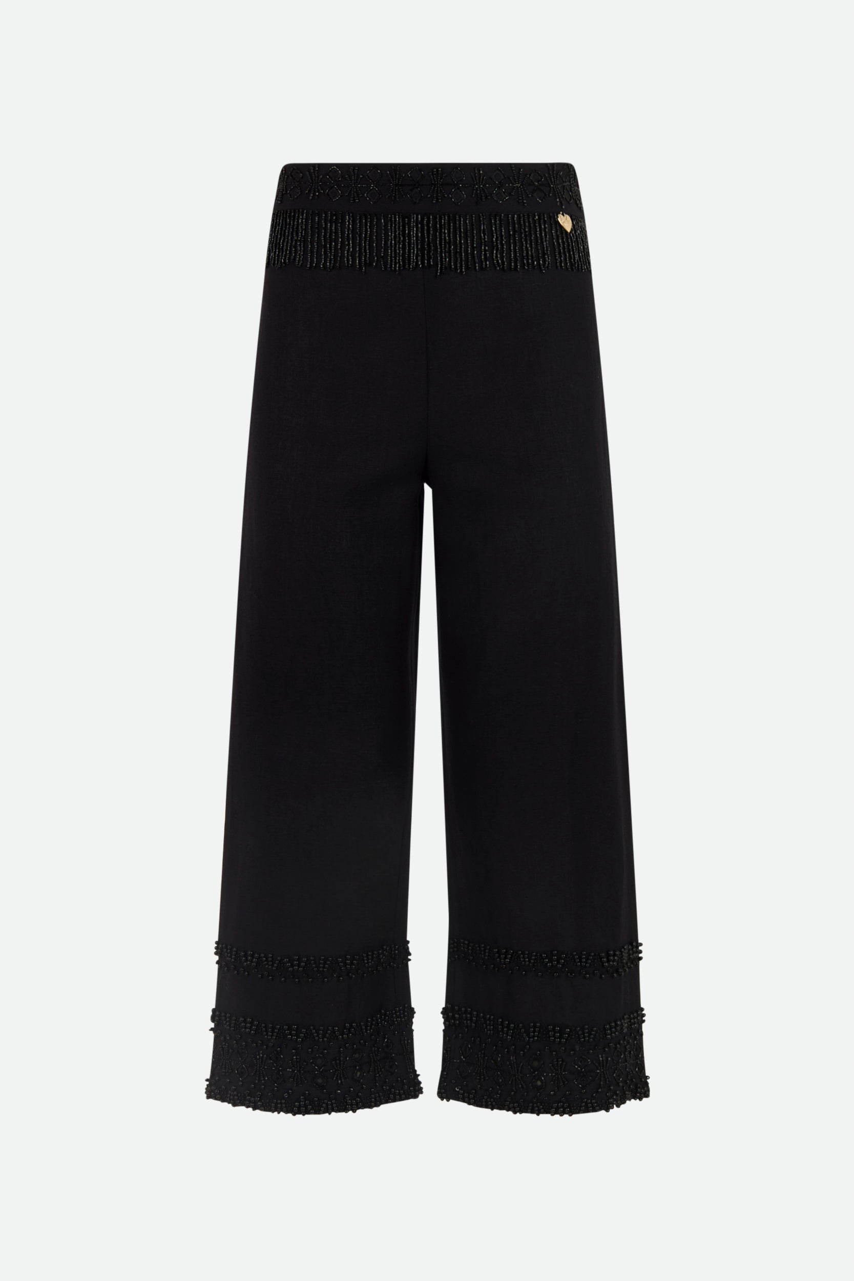 Twinset Black Cropped Trousers