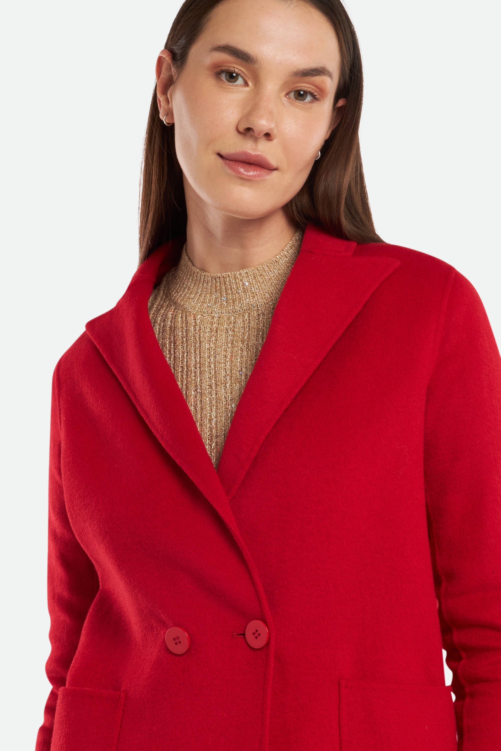 Twinset Cappotto Rosso