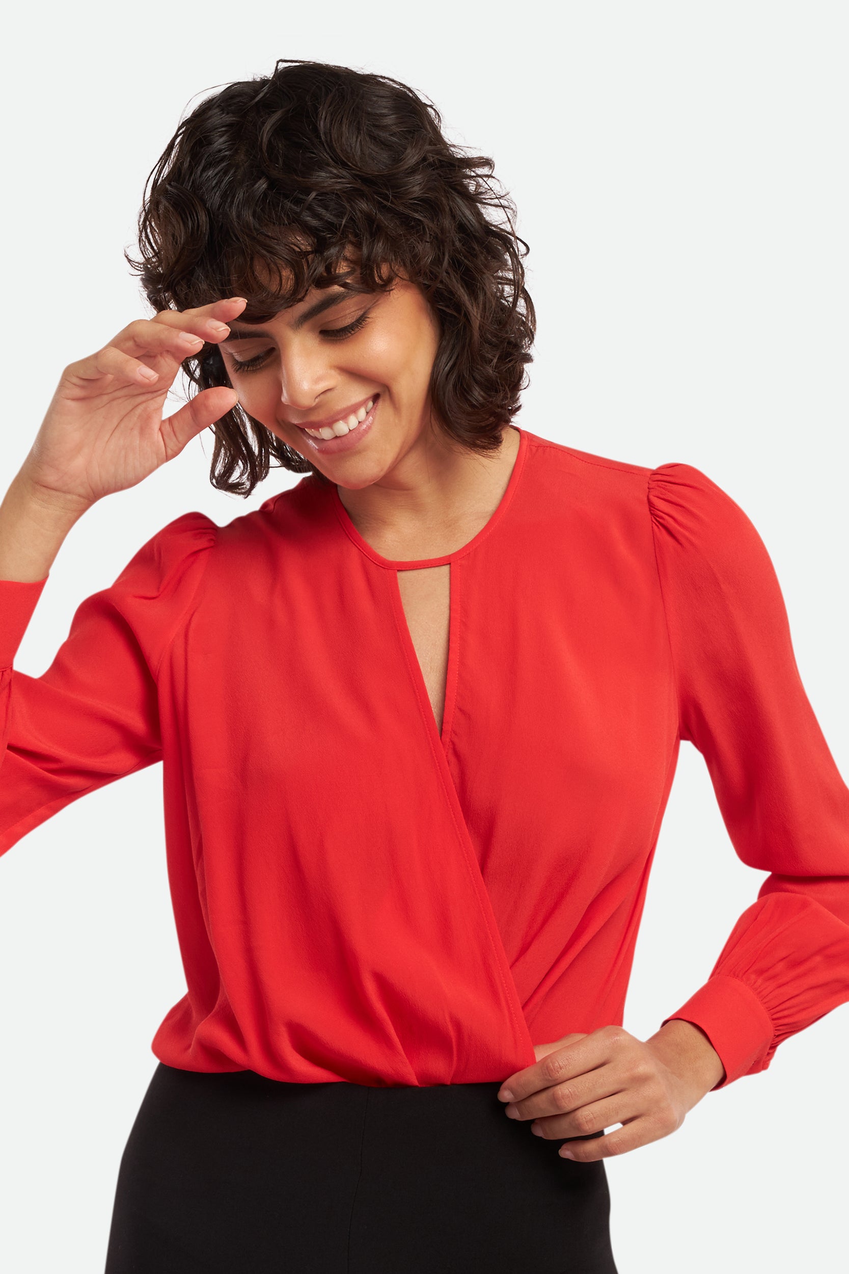 Twinset Body a Blusa Rosso