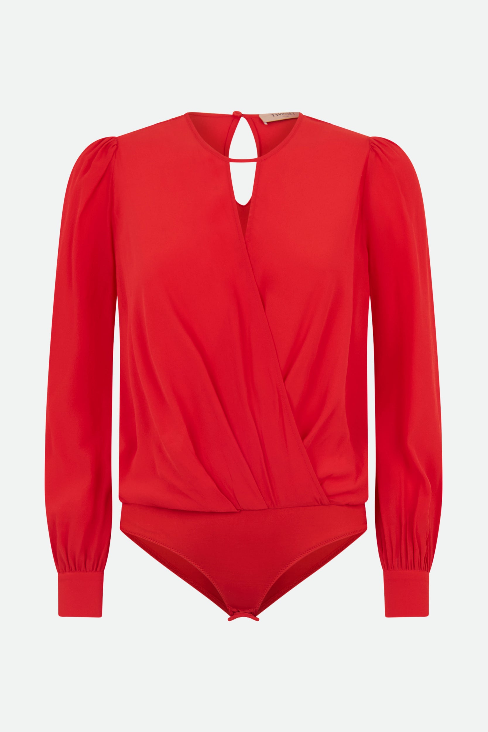 Twinset Red Blouse Bodysuit