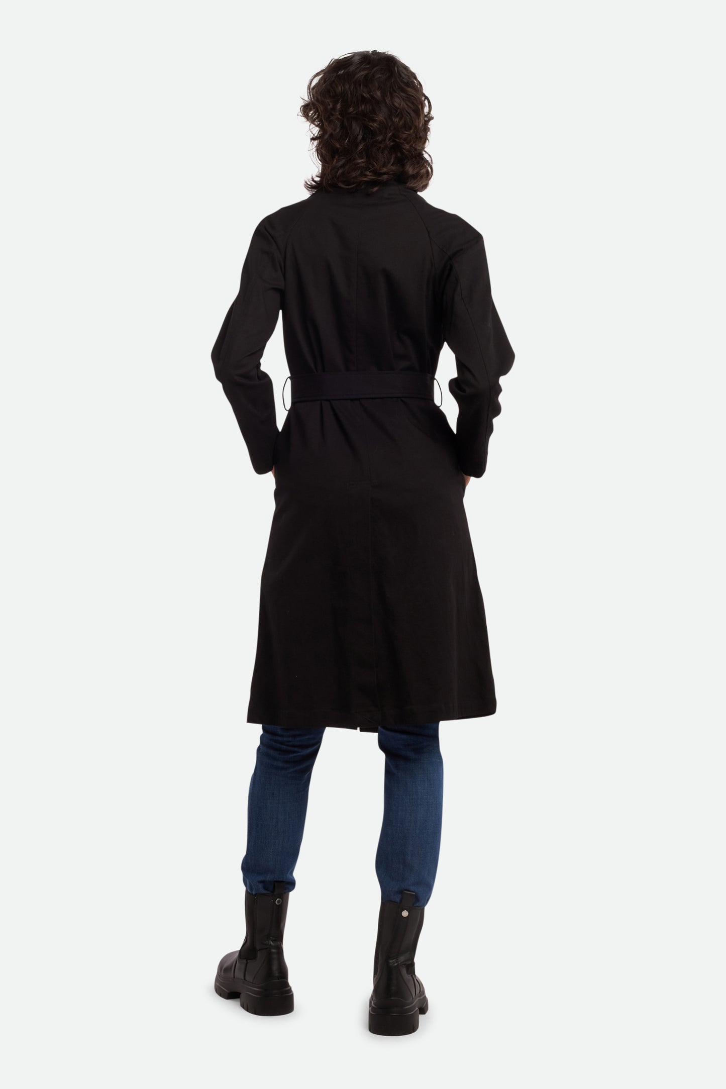 Twinset Black Trench