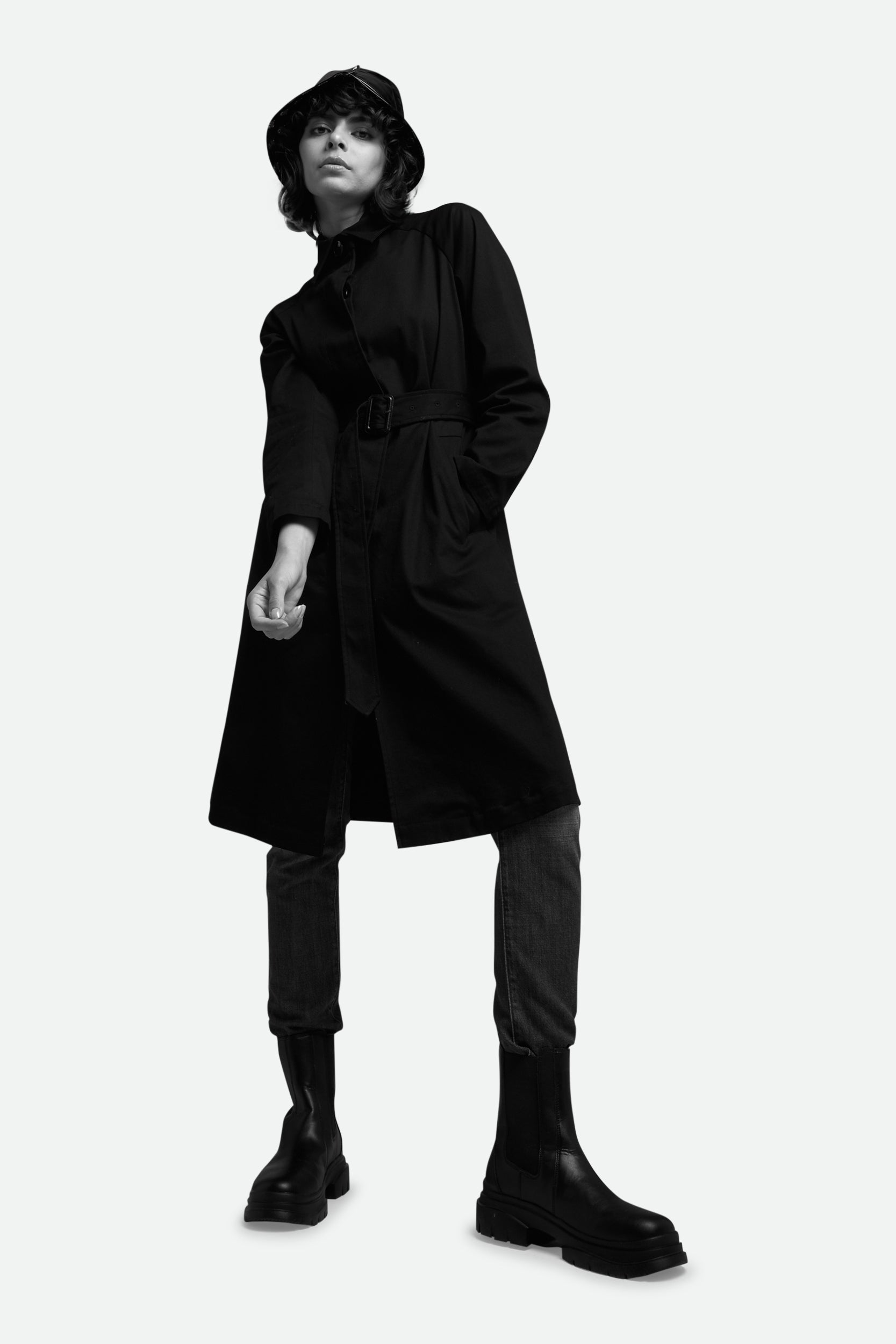 Twinset Trench Nero