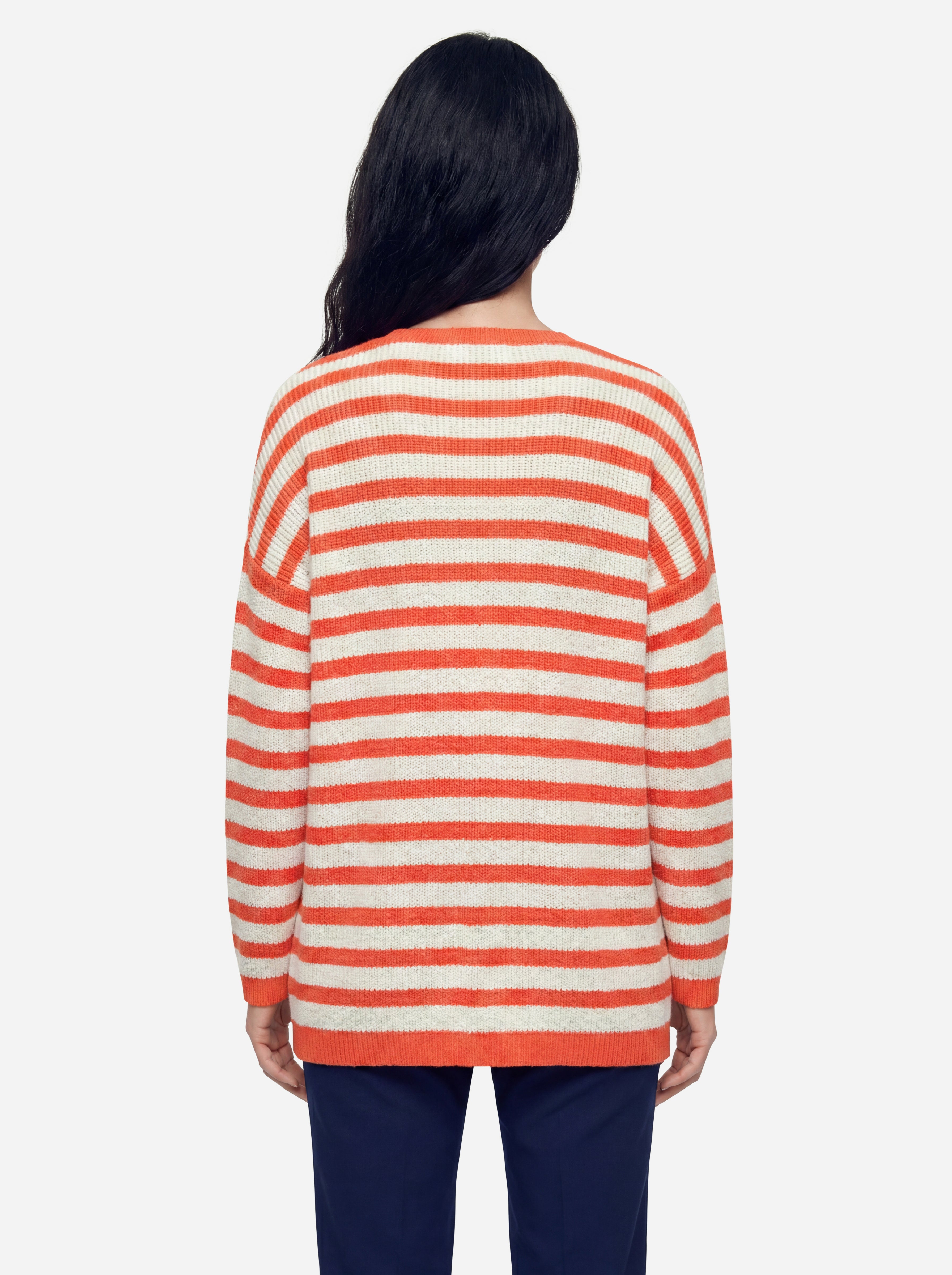 Alysi Cardigan a Righe Multicolore