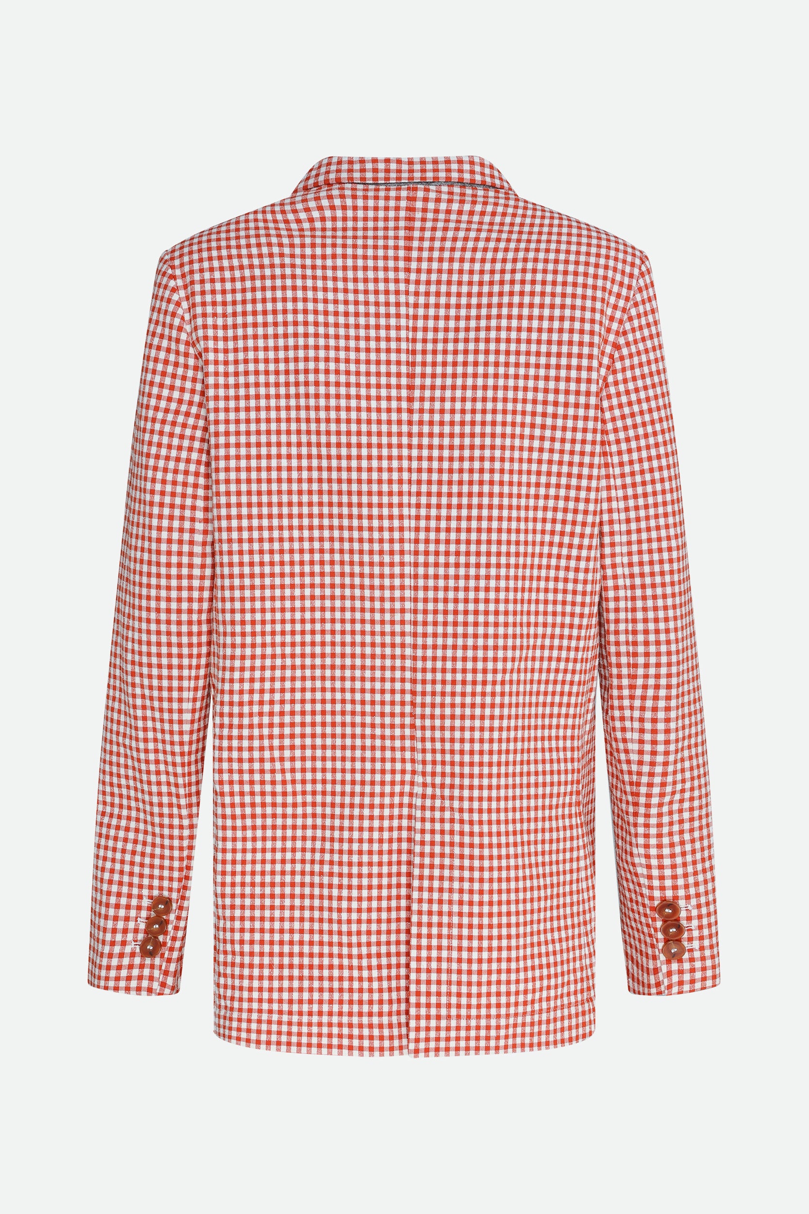 Brick Check Blazer