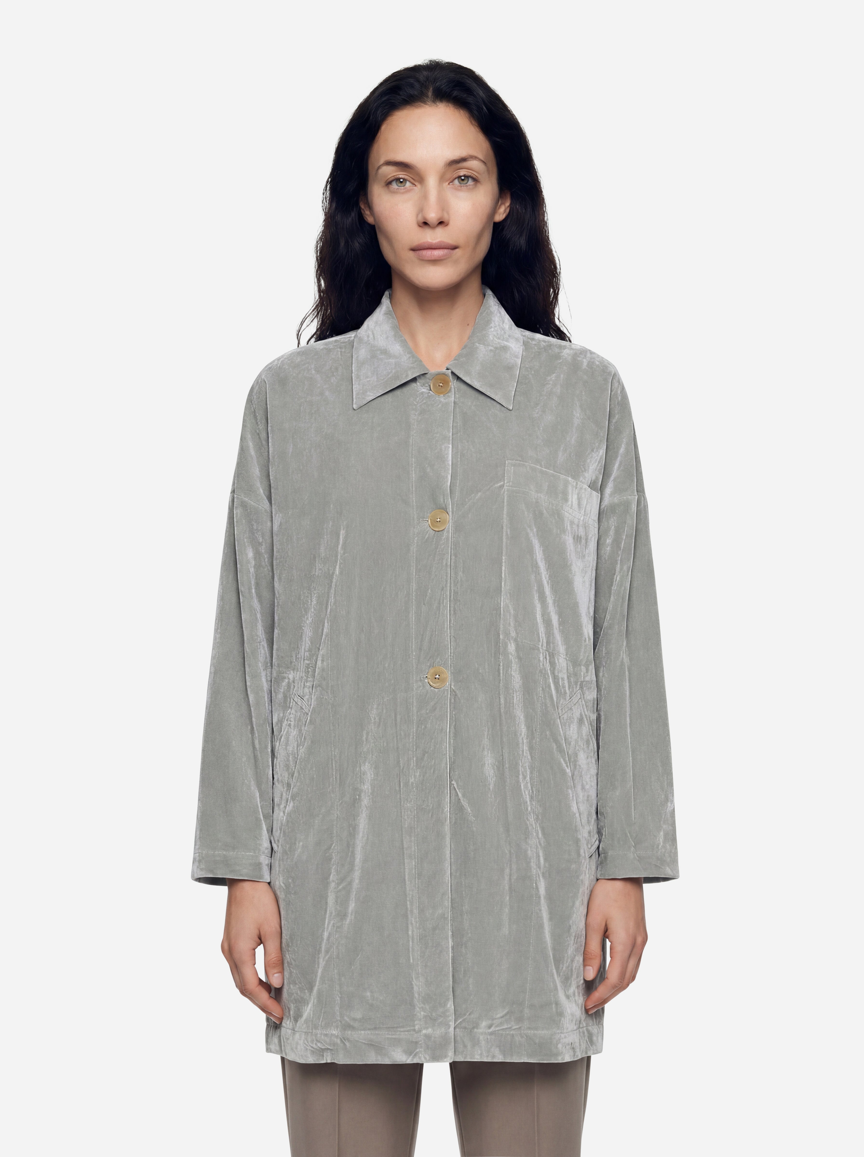 Alysi Raincoat Sage Green