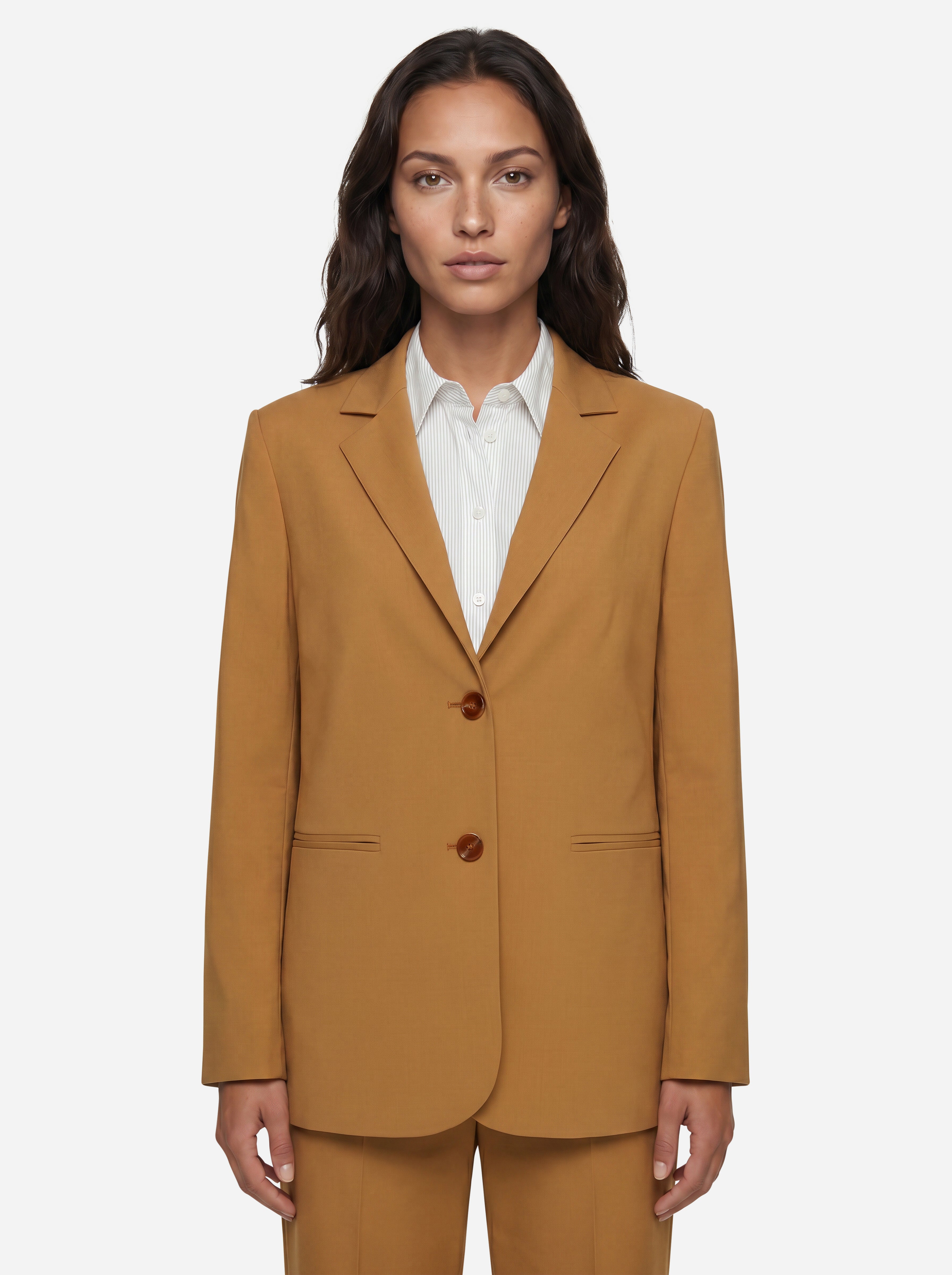 Alysi Caramel Blazer