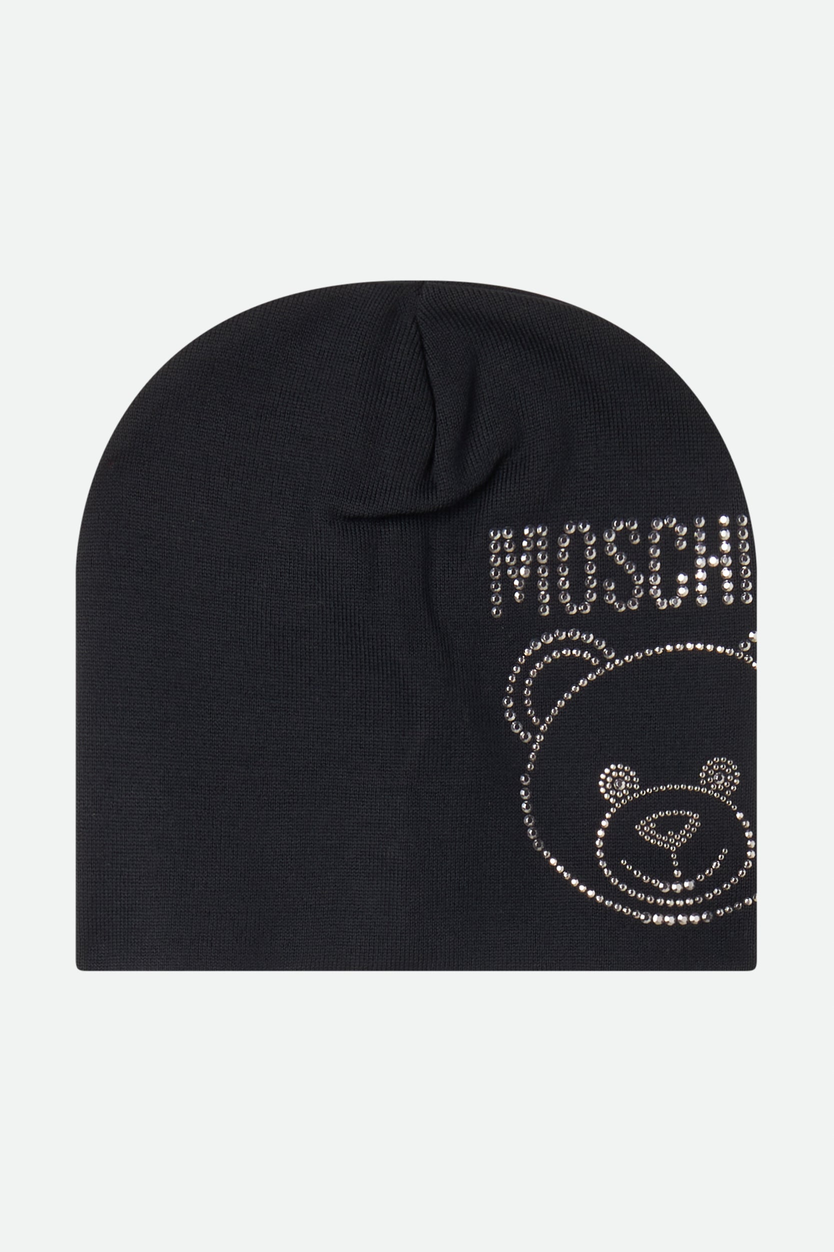 Moschino Black Wool Hat