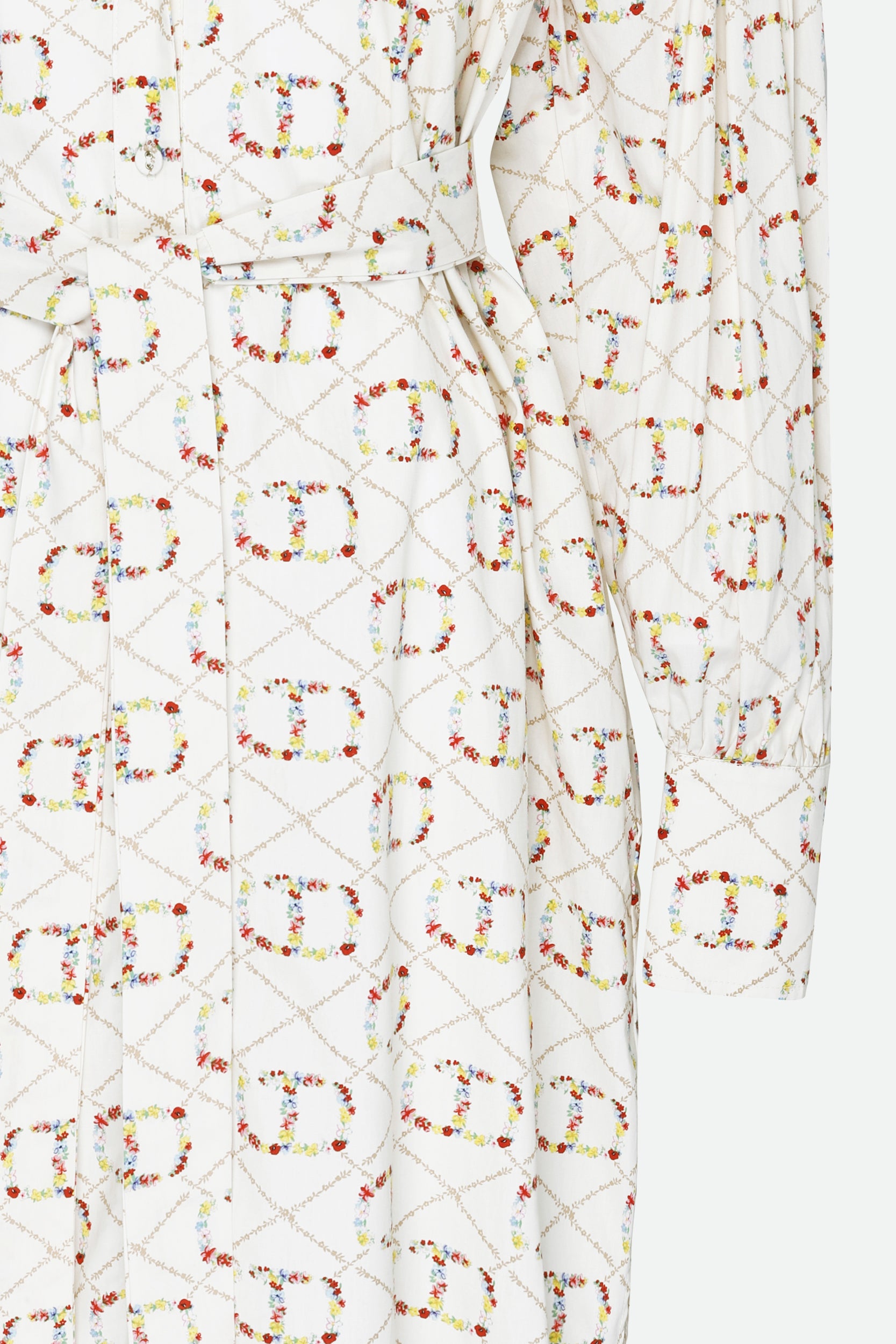 Twinset Abito Midi Logato