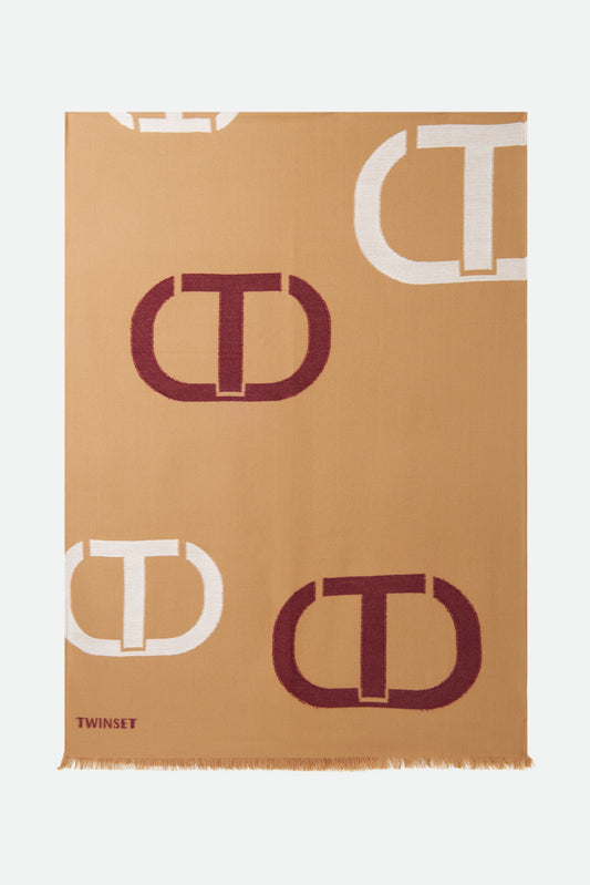 Twinset Stola Marrone