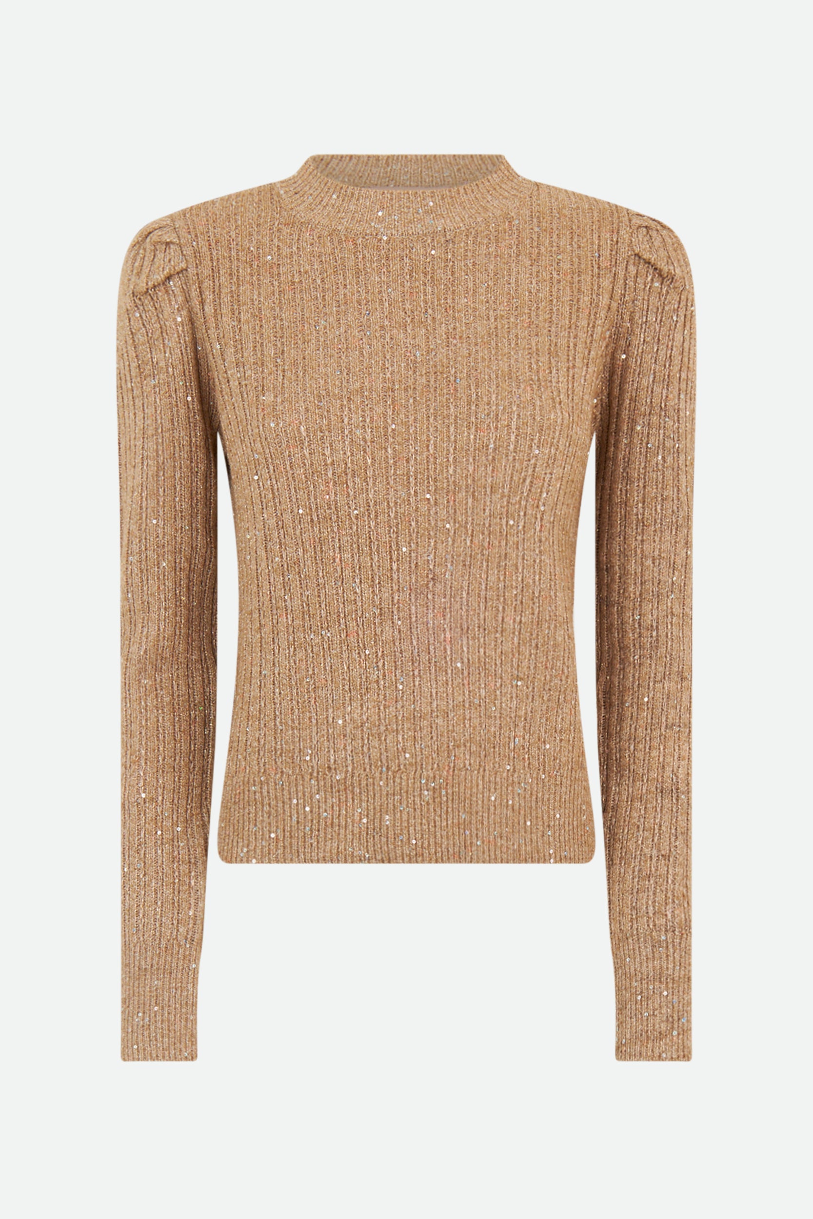 Twinset Brown Lurex Sweater
