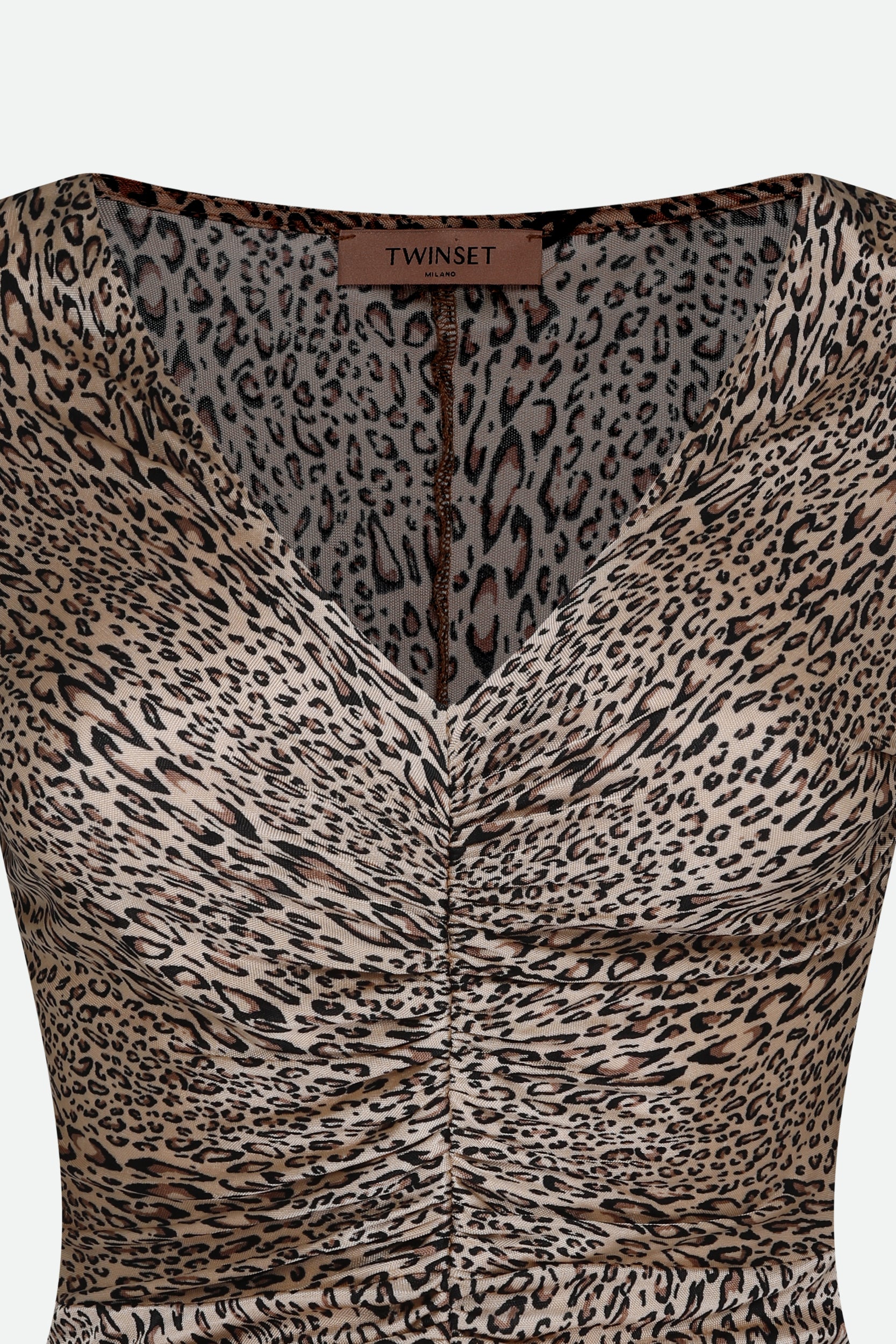 Twinset Mini Dress Animal Print
