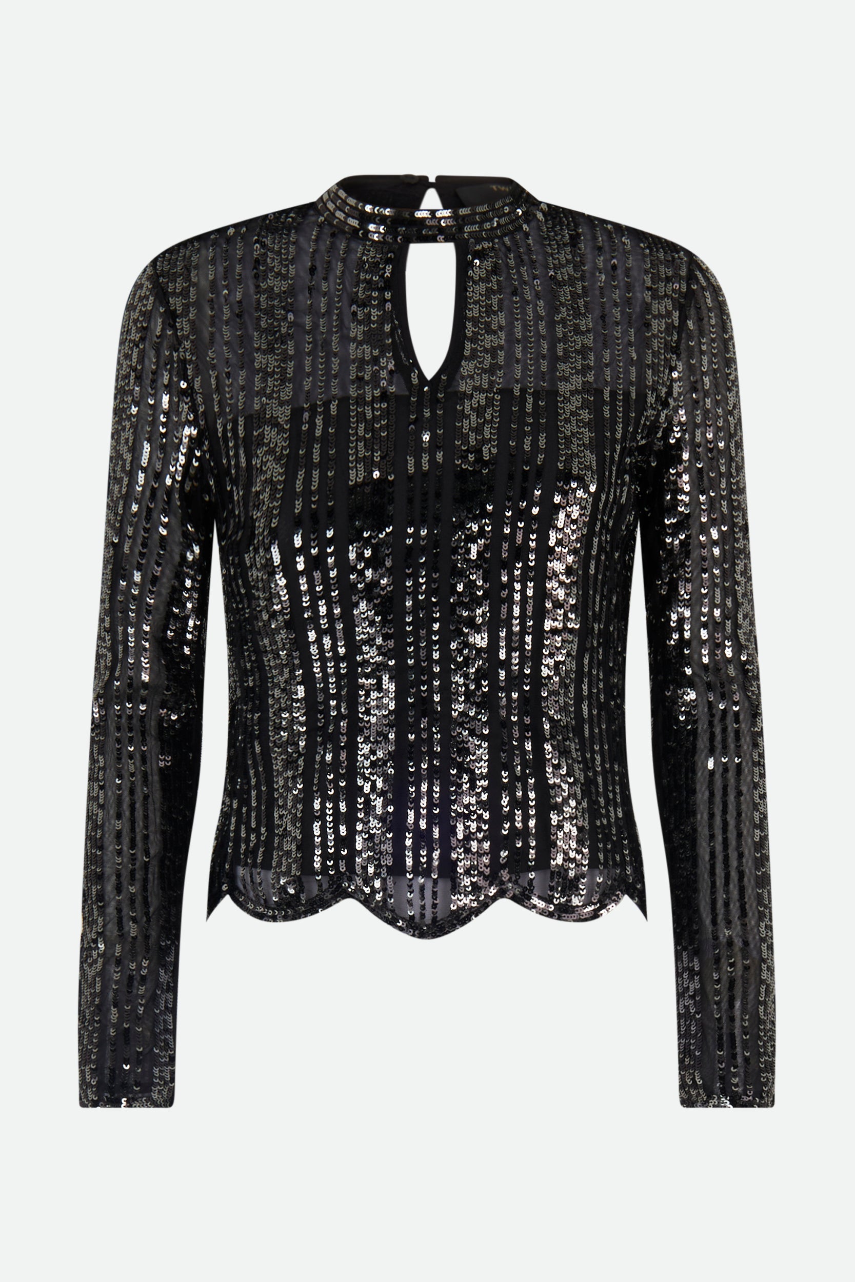 Twinset Blusa Nera Nigh of Light