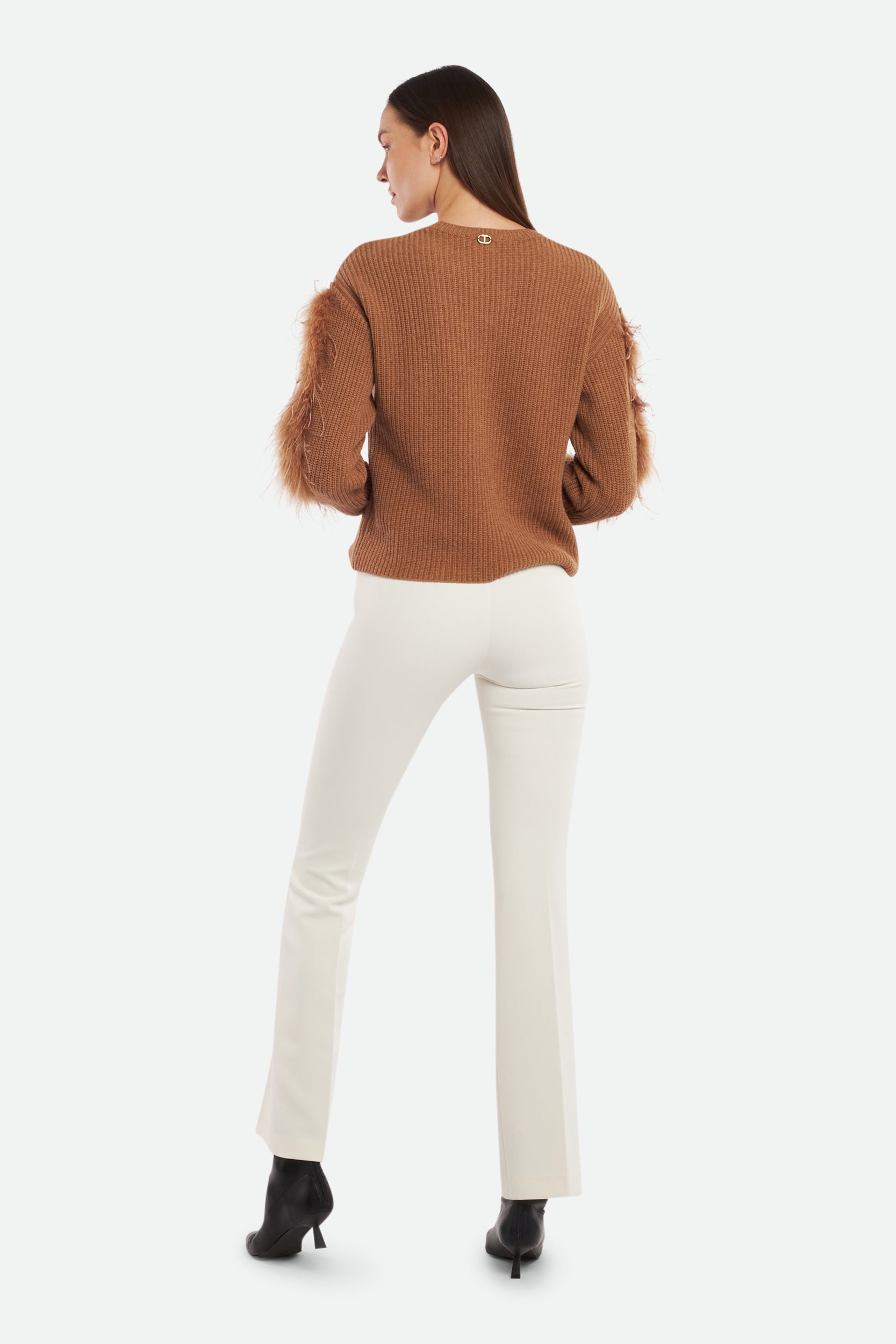 Twinset Pull in Maglia Punto Pannocchia