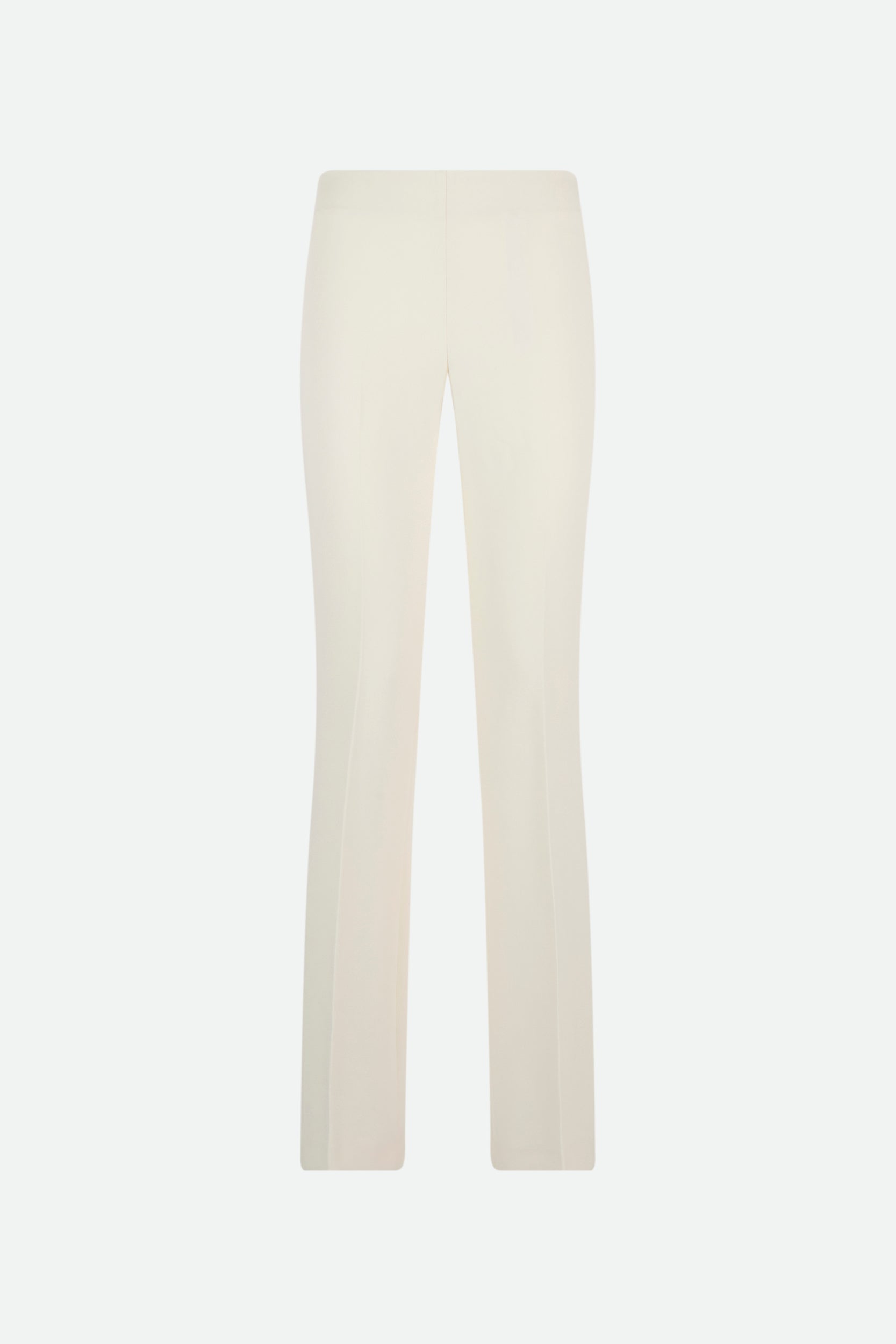 Twinset Pantalone Vita Alta Bianco