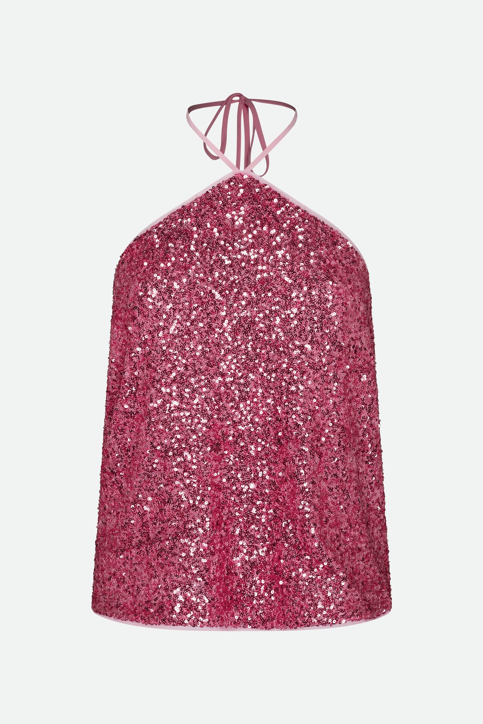 Twinset Top Paillettes Rosa