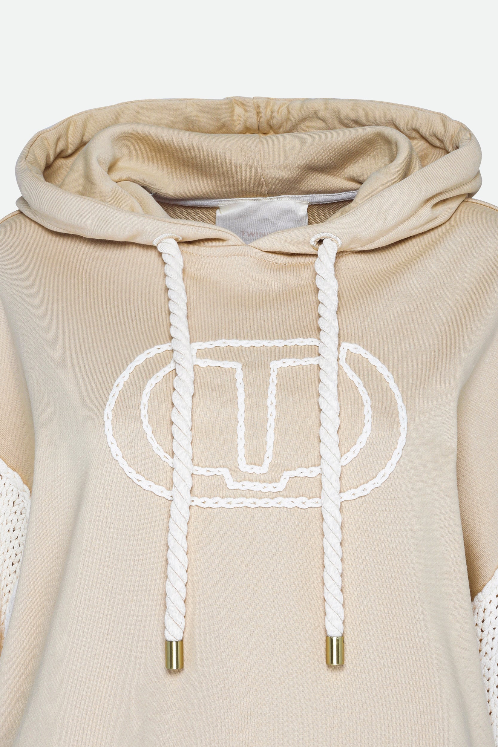 Twinset Felpa Beige