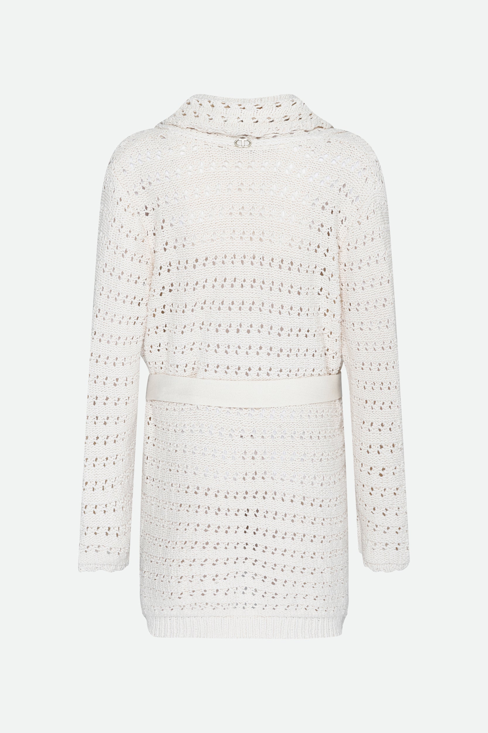 Twinset Cardigan Bianco Neve