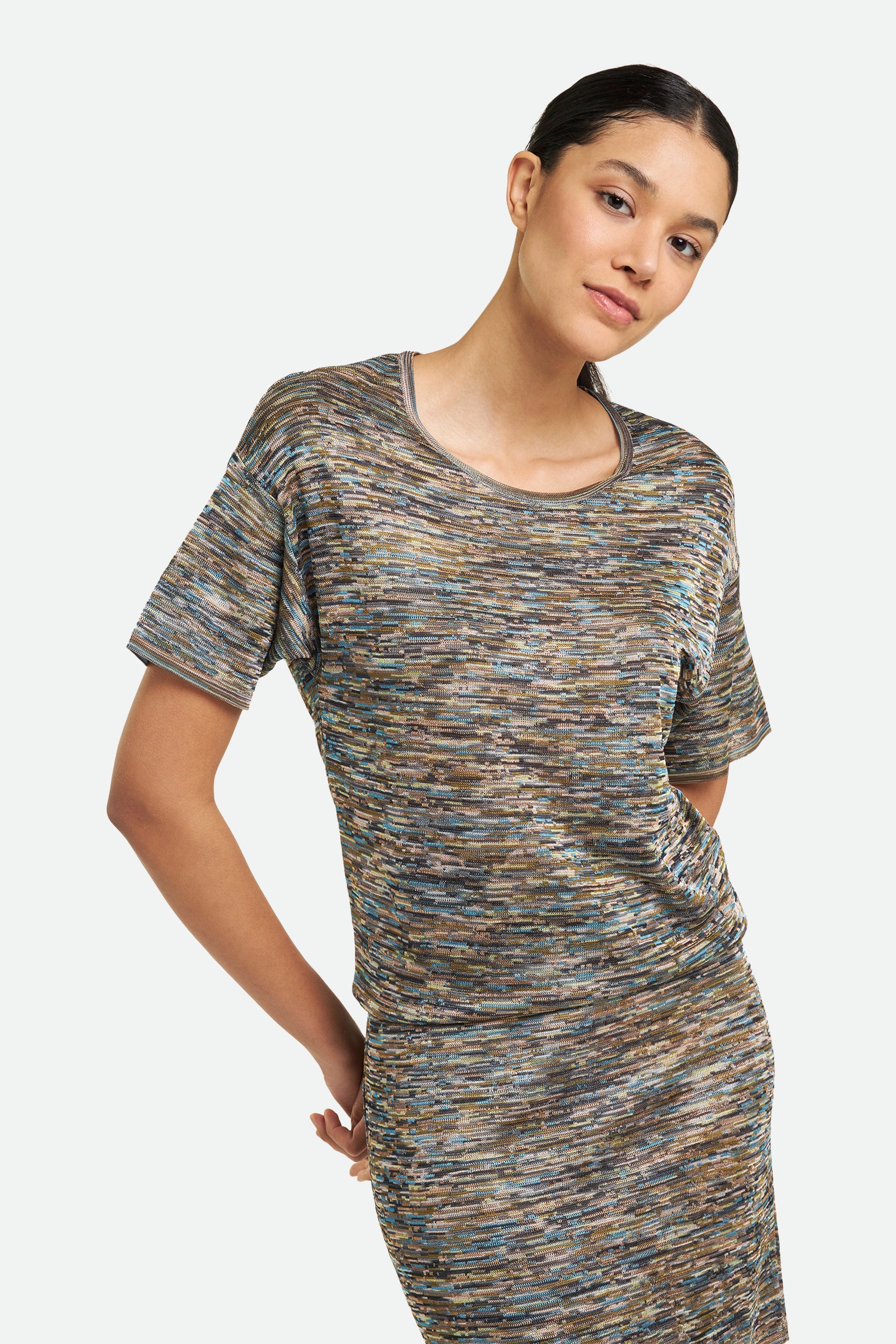 M Missoni Abito Midi Multicolore