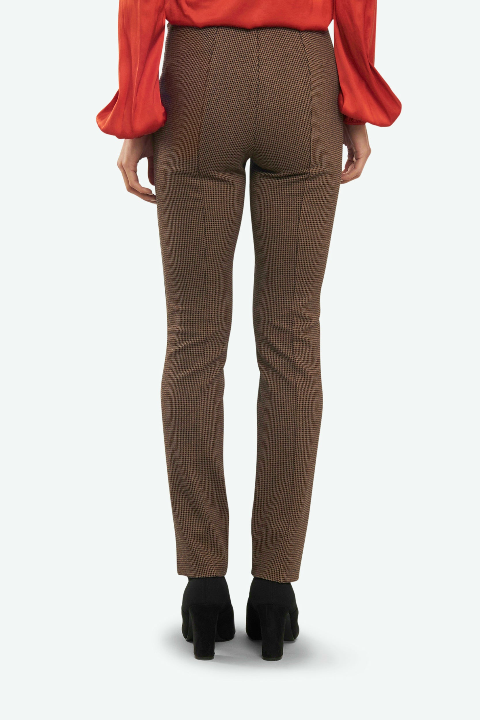 Patrizia Pepe Classic Brown Trousers